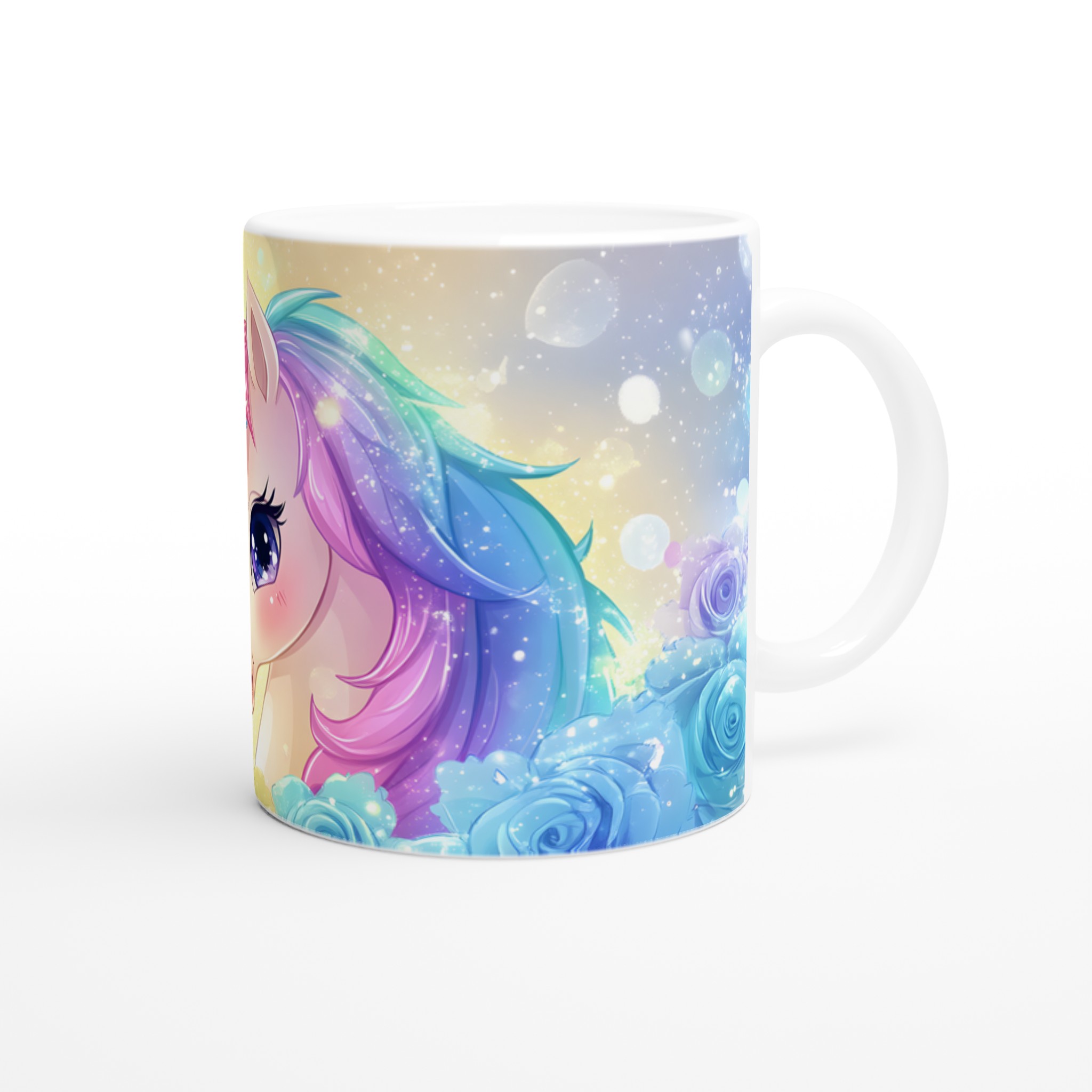 Magisk Unicorn Keramikmugg – Regnbågsfärgad Charm & Gnistrande Detaljer, Välj bland 7 Förtrollande Färger 9 e6c1bc9e-817e-4195-9581-f3f5224e7019