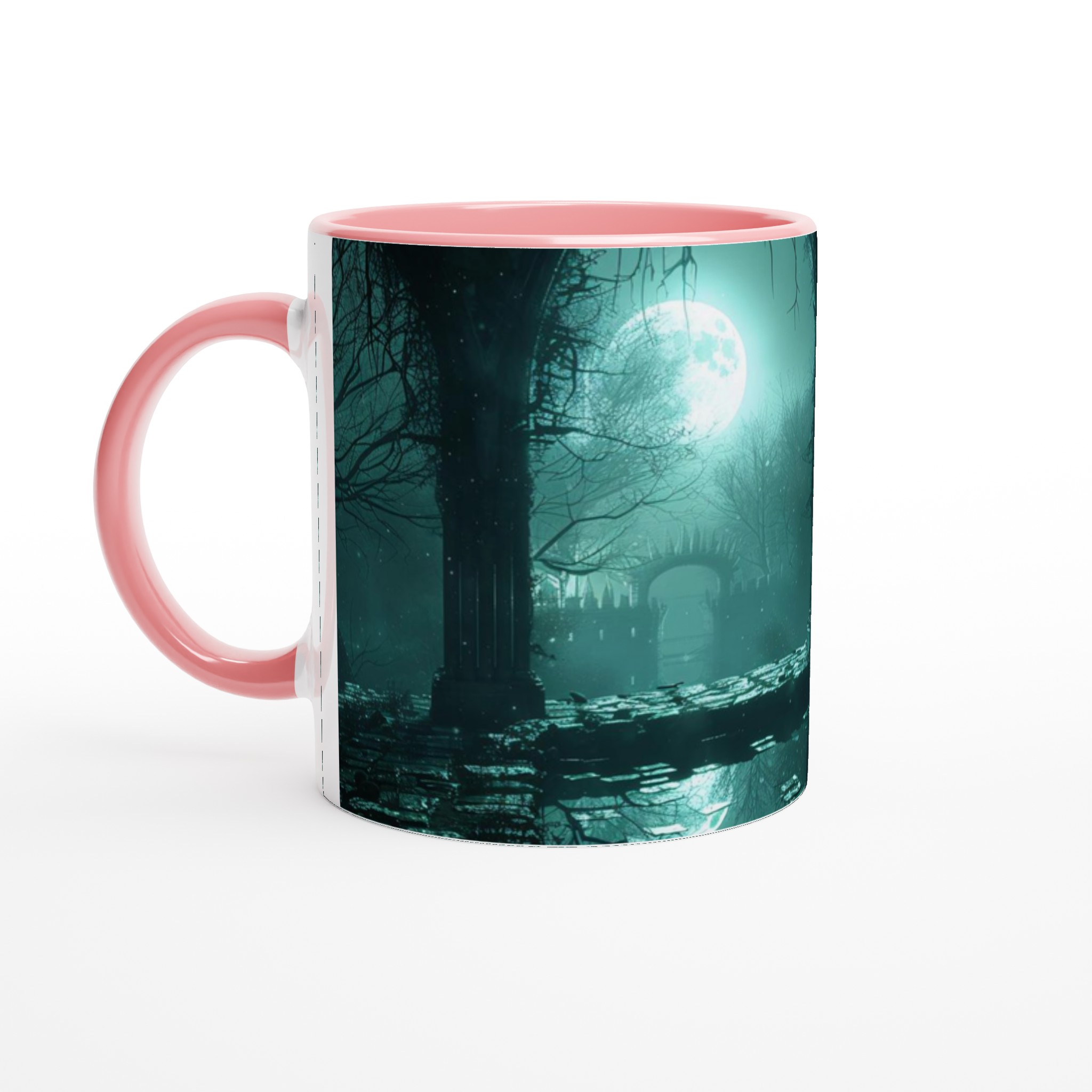 Mystisk Månnatt 11oz Keramikmugg – Drömsk Gotisk Design i Ditt Val av 7 Färgstarka Nyanser 6 e6d61c1a-a231-4280-87b8-660936612748