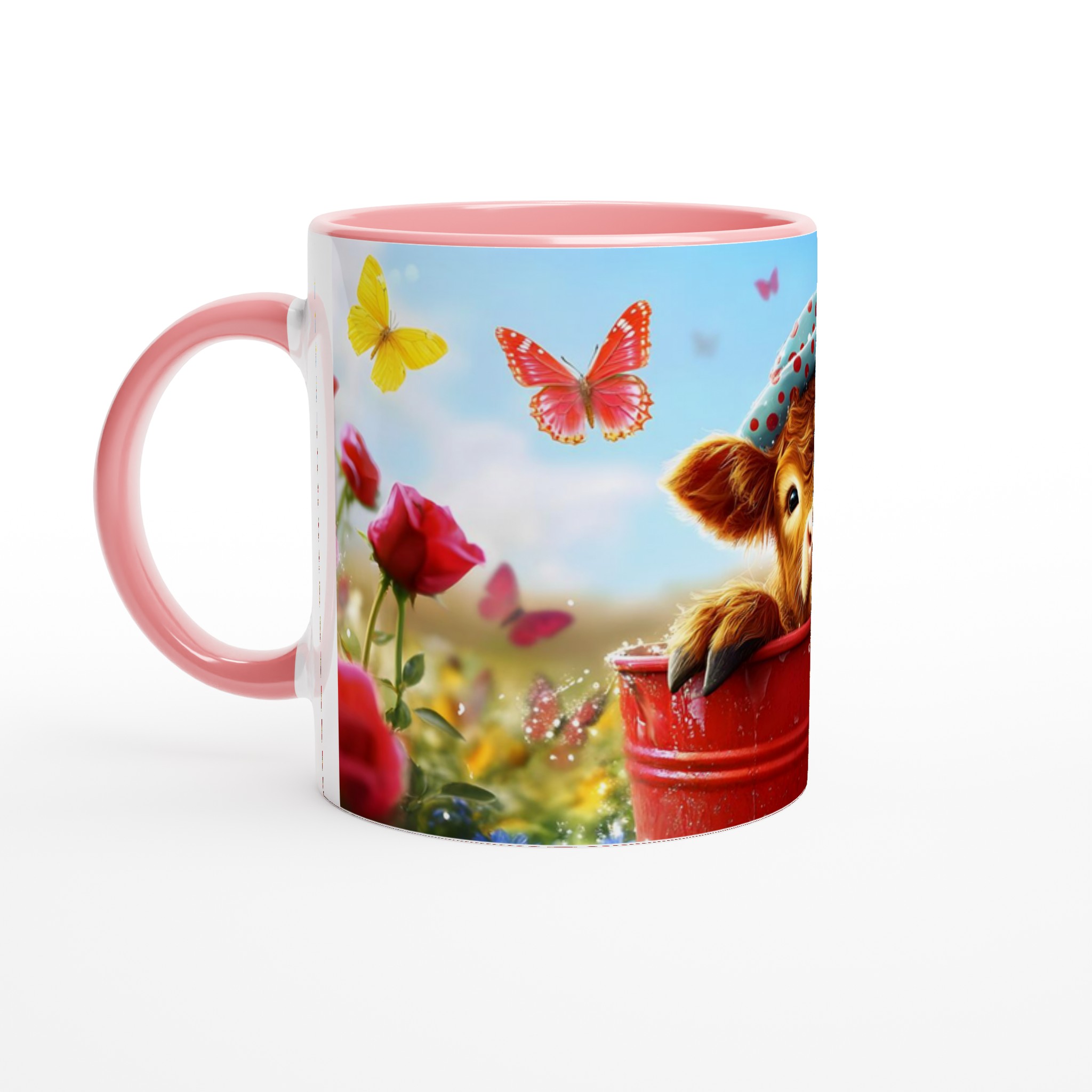 Söt Kalv i Hink - 11oz Keramikmugg | Lekfull Design & Färgstarka Tryck i Flera Kulörer 6 e6fa21be-8b6a-41c3-9938-6ee4058a97d3