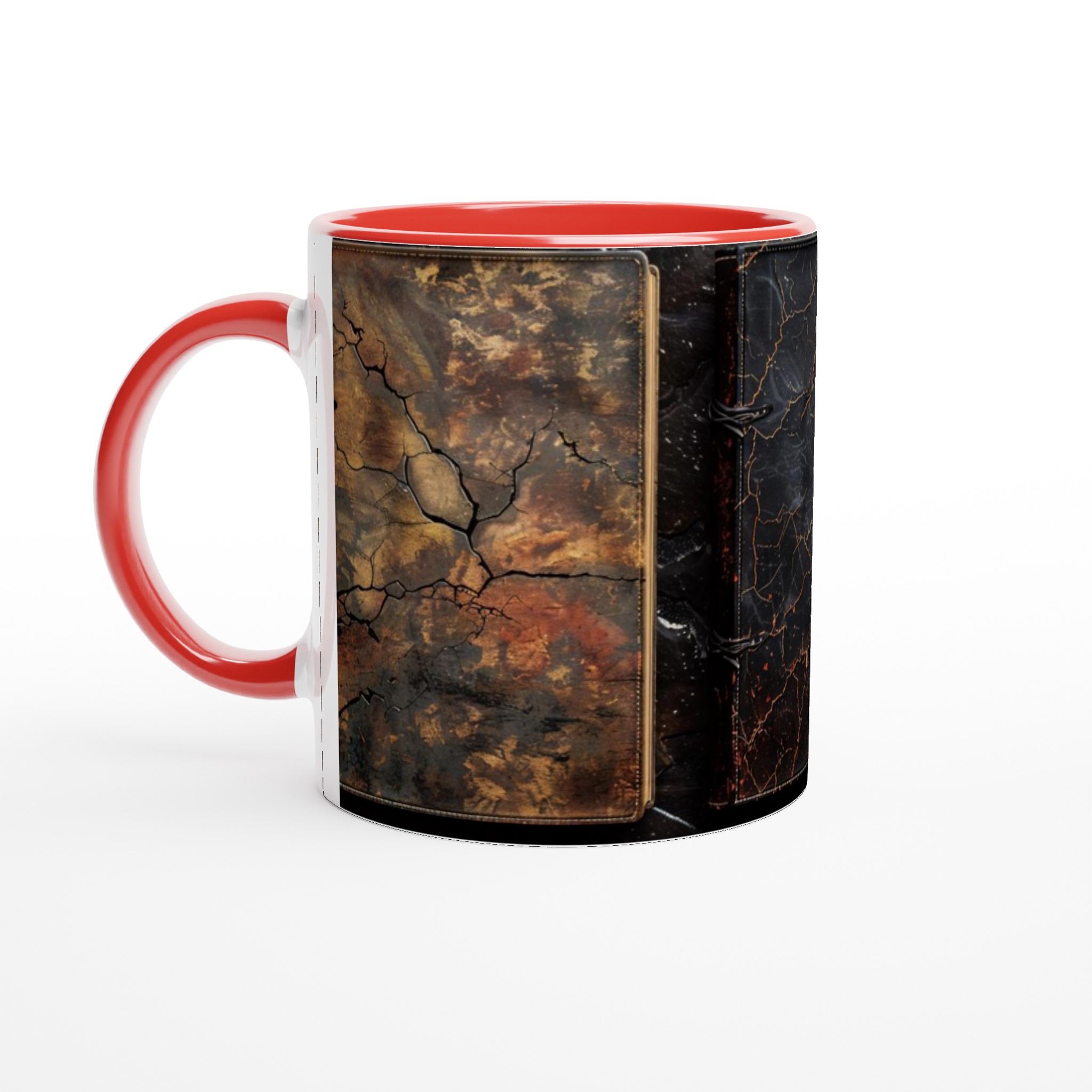 Vit 11oz keramisk mugg med sprickmönster – välj bland sju eleganta keramfärger 2 e718b159-efad-4ee5-84a7-9442205a1414