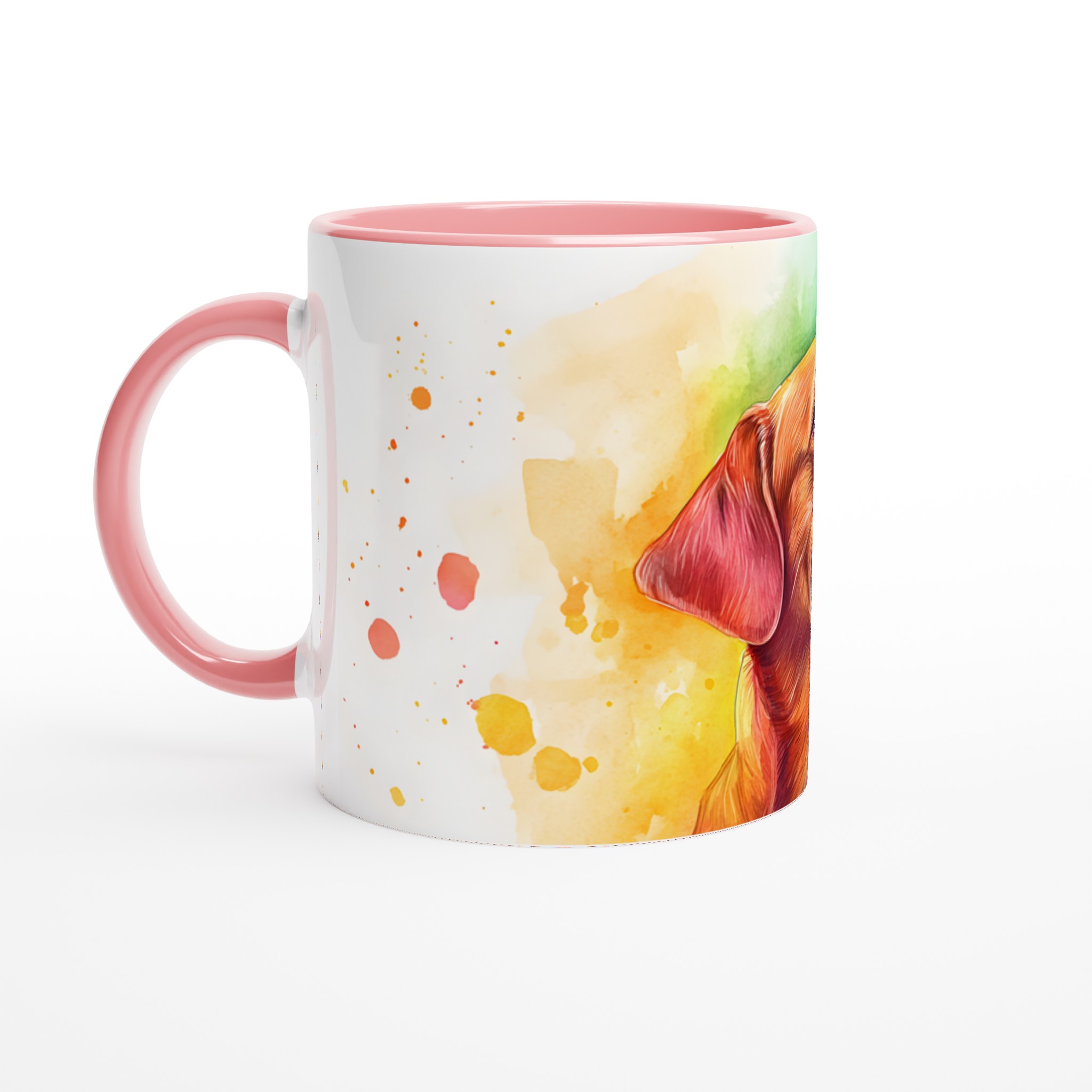 Färgsprakande Labrador Mugg – En Glad Vän i Akvarell | 11oz Keramikmugg i Valfri Färg 6 e78f0c2a-32c5-423a-b3da-56013f8f4fc4