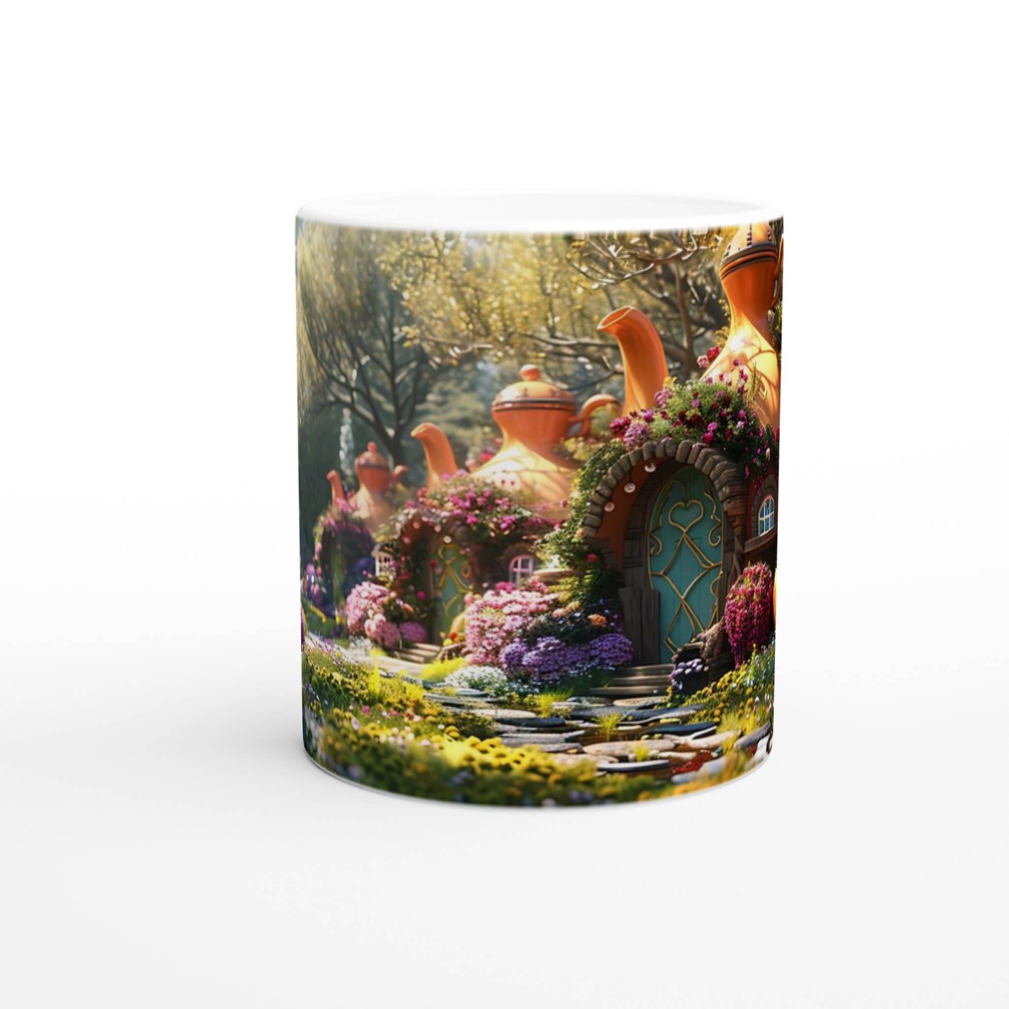 Fairy Tale Teapot Village Keramikmugg – En Magisk Kopp för Drömmande Stunder i Ditt Val av 7 Färgstarka Nyanser 8 e7cdffe7-8ee3-431a-8602-fe38e741f7bf