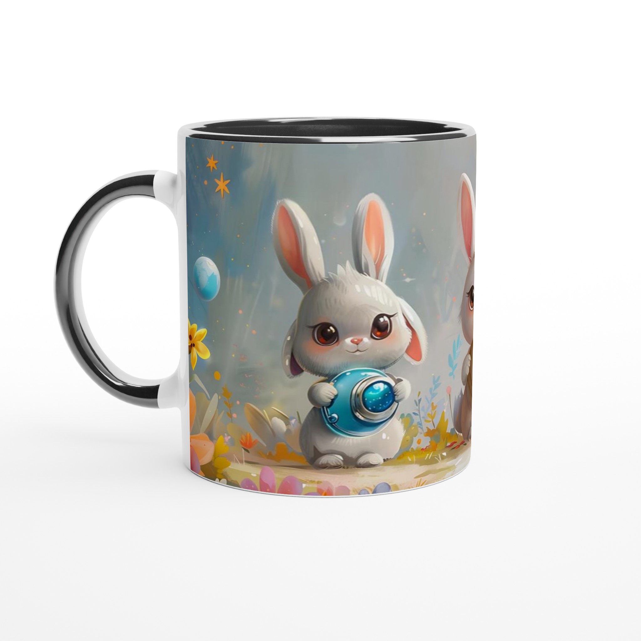 Söta Rymdkaniner Keramikmugg – Magisk 11oz Kaffekopp för Barn & Vuxna i Valfri Färg 6 e8463287-173a-4643-852b-e0da36fddb78