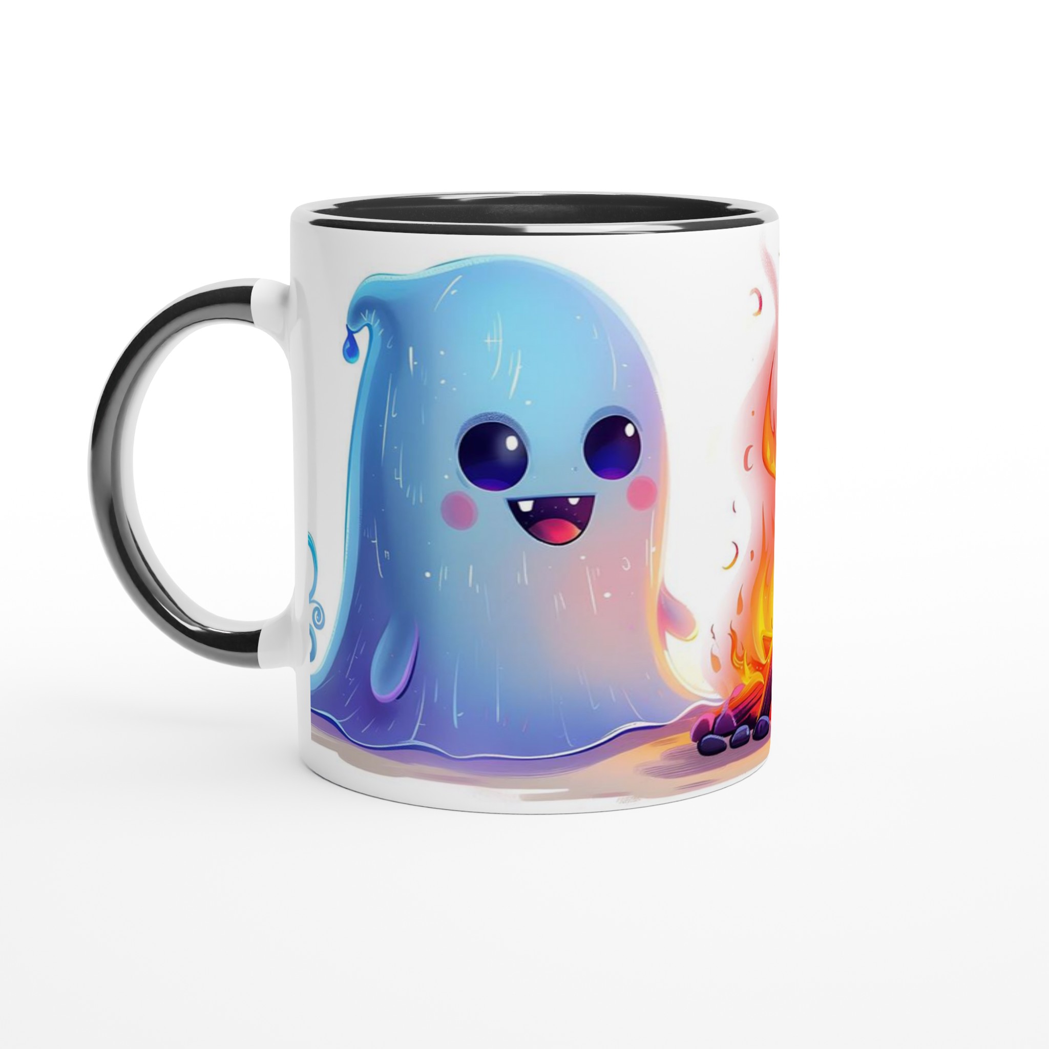 Mysiga Spökkompisar vid Lägerelden - 11oz Keramisk Mugg för Roliga Stunder 7 e85ec40a-ca44-4a7b-98cd-7b38493f90bc