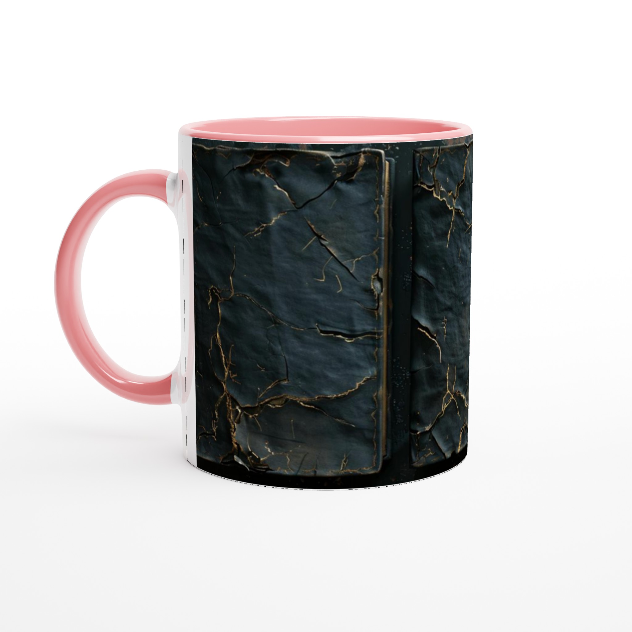 Guldådrad Mörk Abstrakt 11oz Keramikmugg – En touch av mystisk elegans för din favoritdryck 6 e875bde2-76df-48e1-9ffd-1cb0c20c08e0
