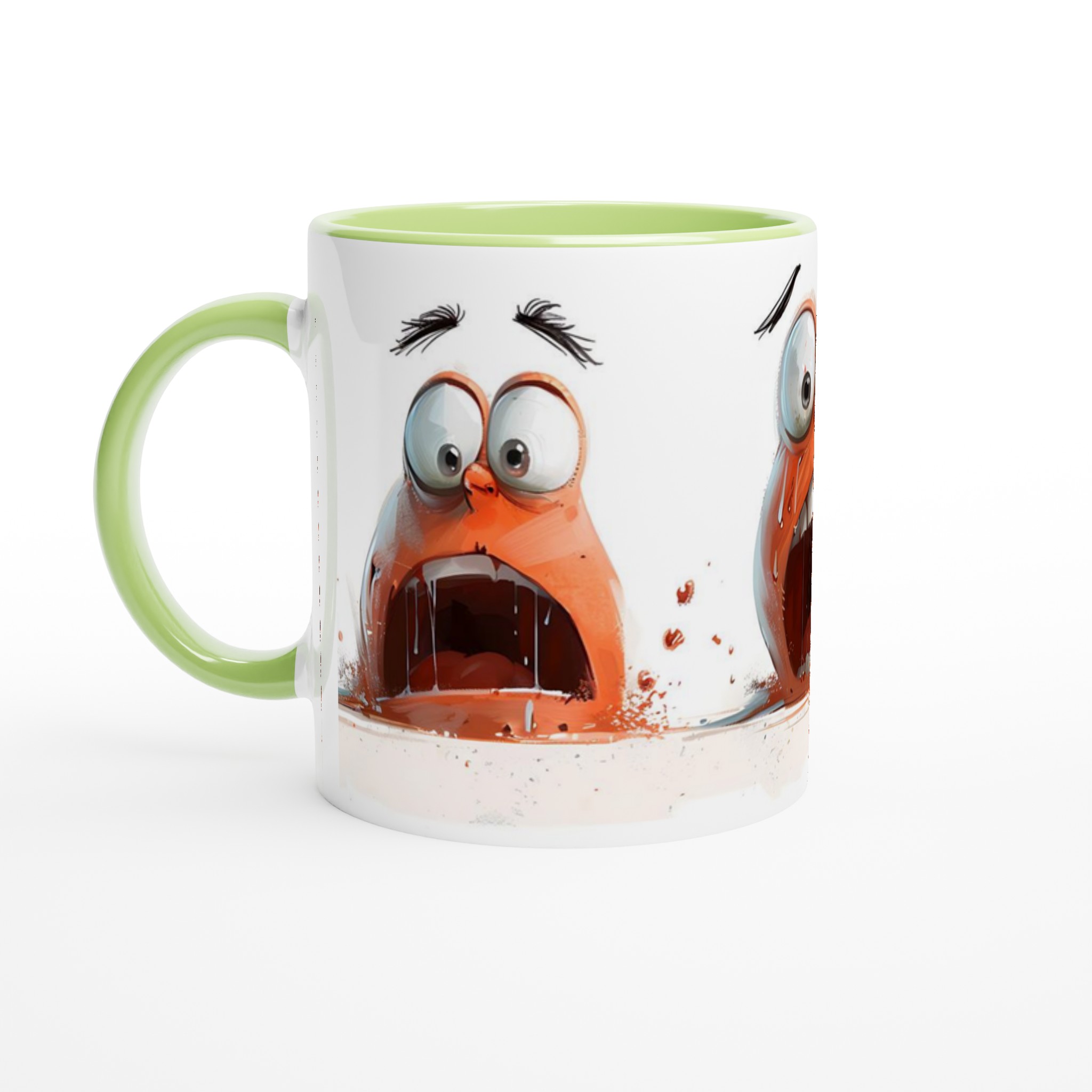Humoristisk Chockmugg: Perfekt present med "Triple Scream"-design, tillgänglig i 7 livfulla keramikfärger 6 e888c7ae-25b8-4598-a8f4-61cacbc62f72