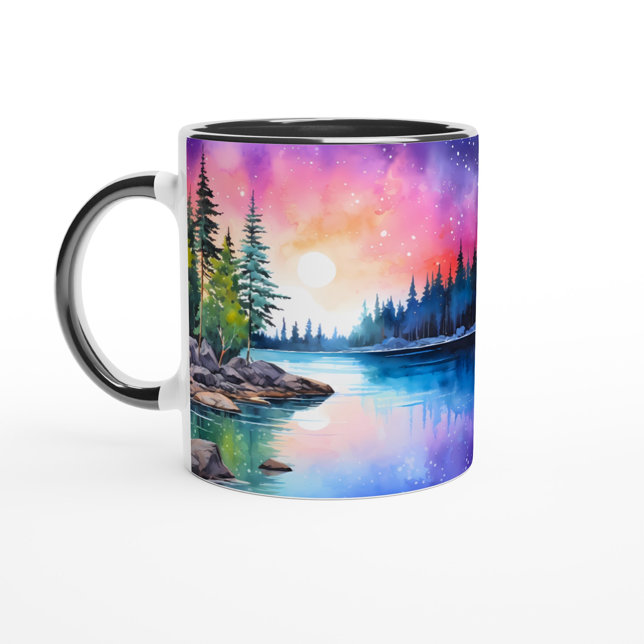 Magisk Skymning Keramikmugg - 11oz, Välj Bland 7 Levande Färger 7 e895425d-6d2a-472f-a790-a8f1a9038e85