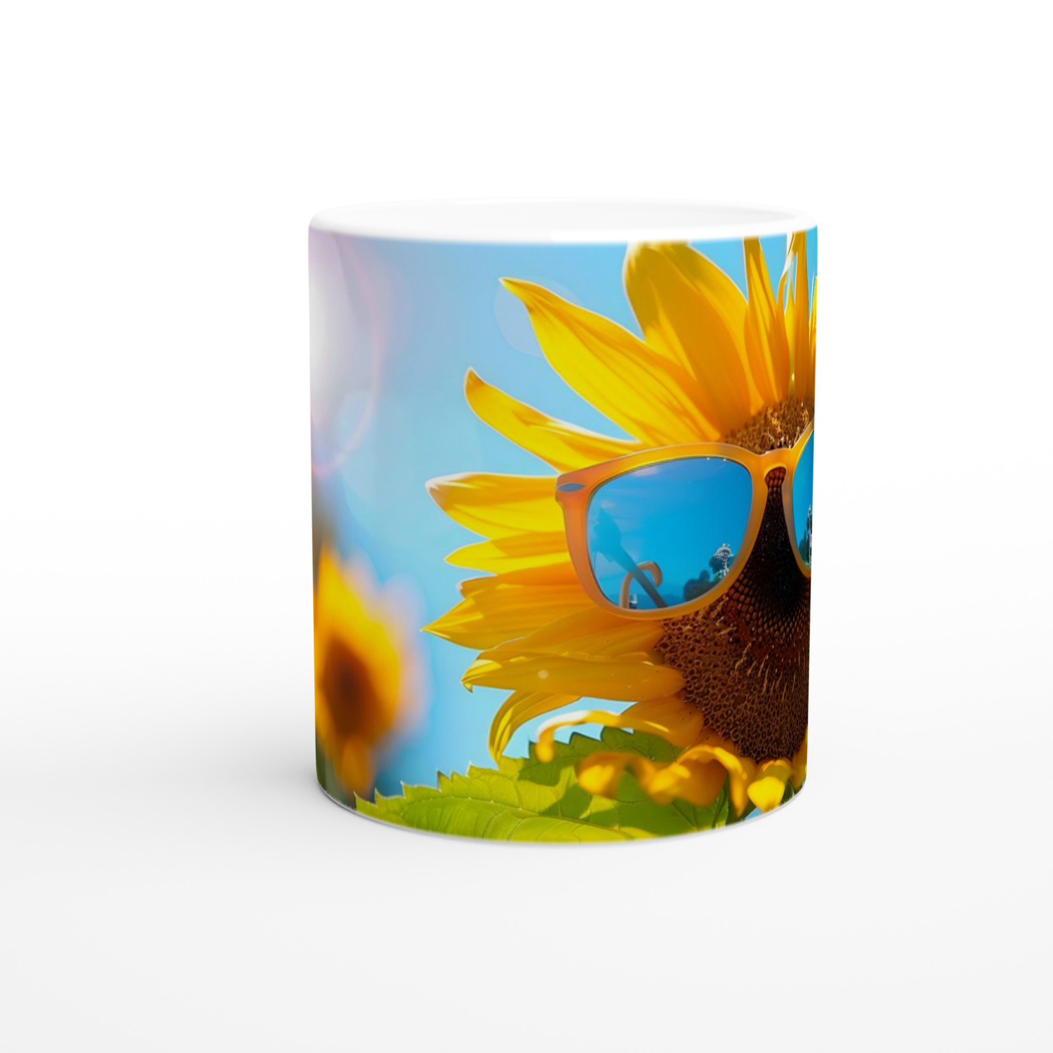 Solkysst Solros Mugg - Personlig Keramikmugg i 7 Livfulla Färger 8 e8c6f843-ca16-4581-90b7-c095ed0007ca