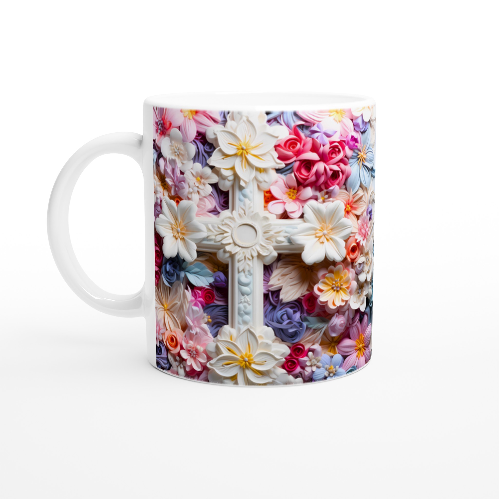 Pastellblommig Keramisk Mugg – Konstnärlig Design i Våriga Nyanser, Välj Din Färg! 1 e8d83601-96e0-4e9e-a652-69cc13a457a4