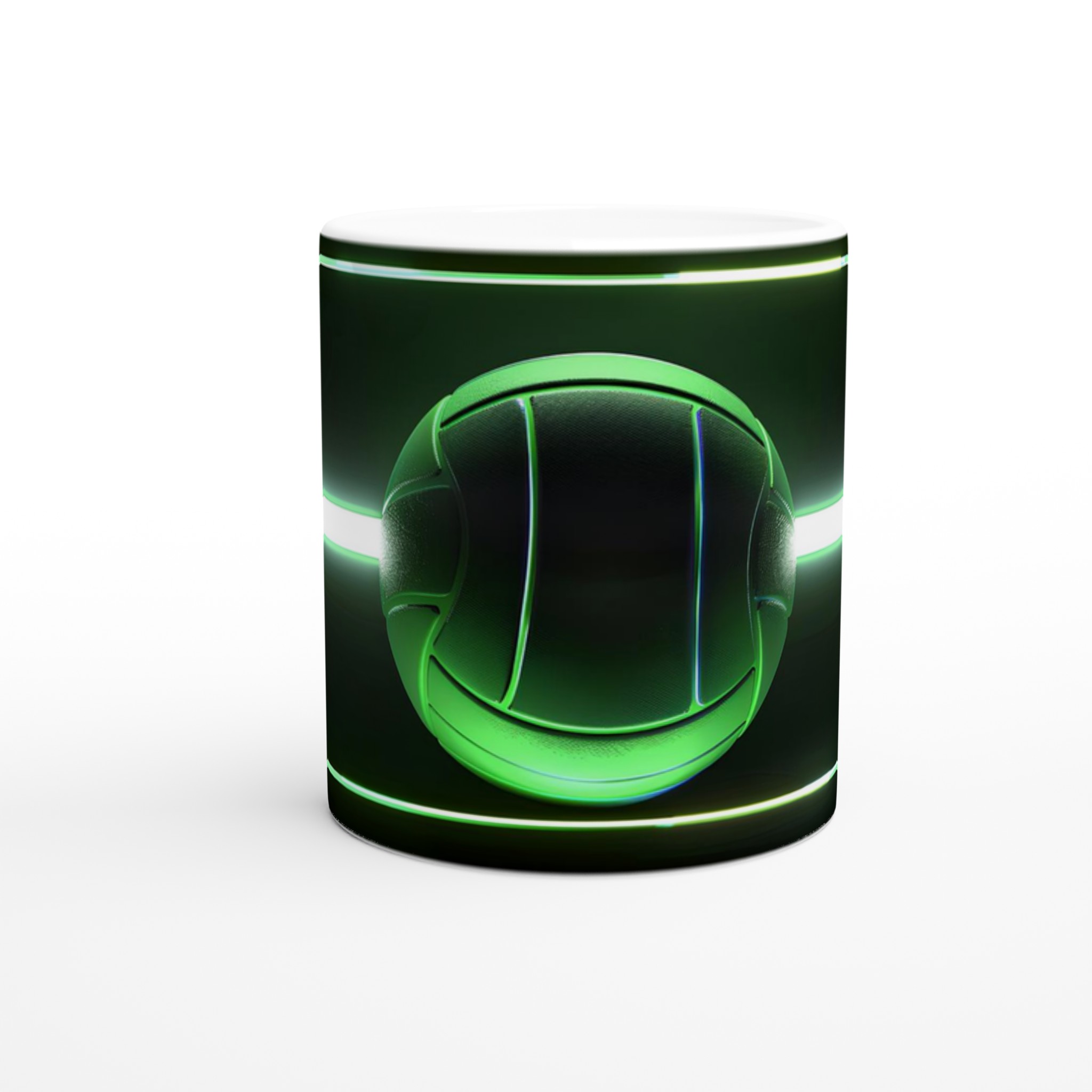 Neon Volley – 11oz Keramisk Mugg: Låt ditt motiv glöda i ett spektrum av färger! 8 e90b520f-b5d4-4723-bfa2-8cdd55d987f6