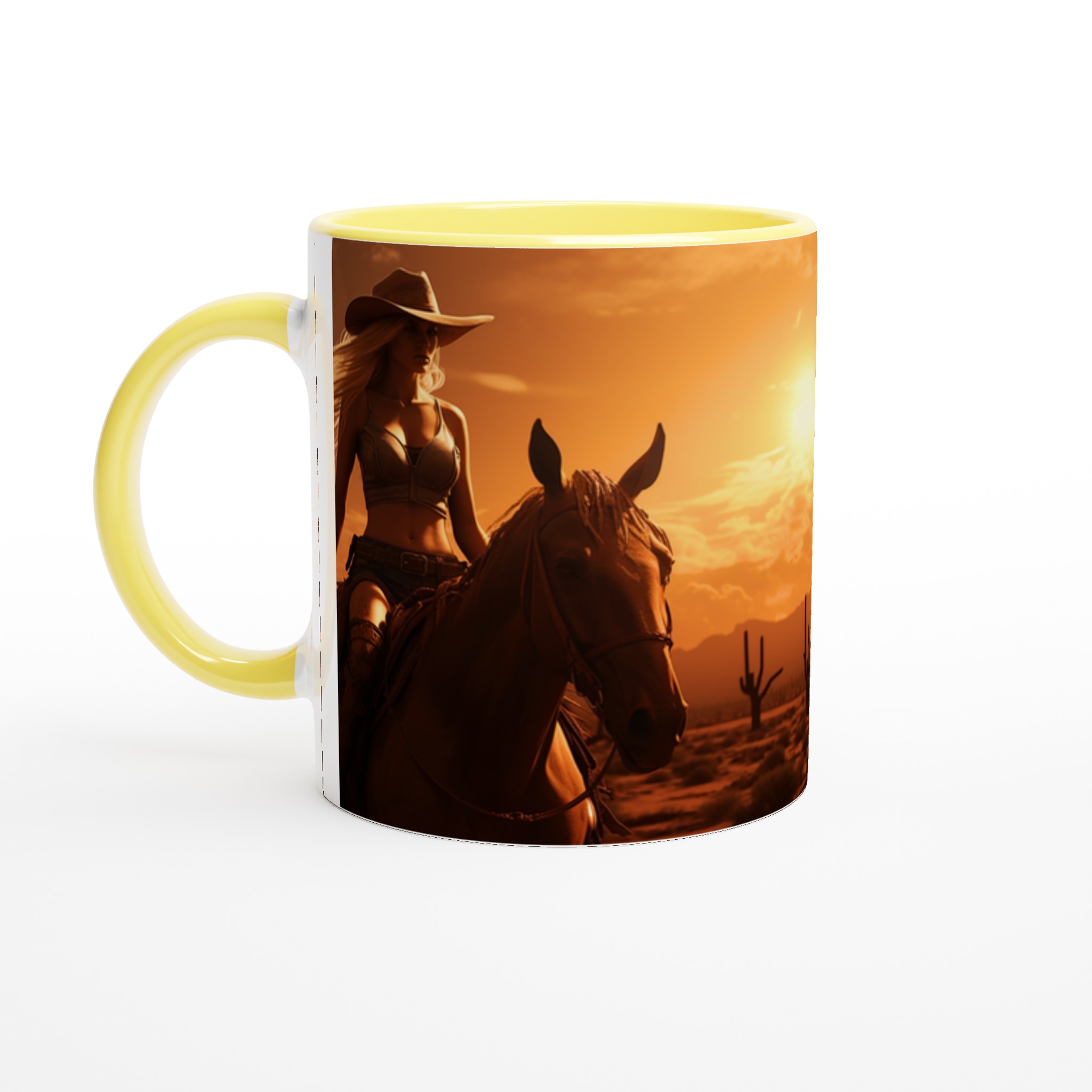 Western Sunset Riders – 11oz Keramisk Mugg: Vilda Västern Charm i Sju Färger 5 e914cf48-9df7-44ce-8301-fcfb293028fc