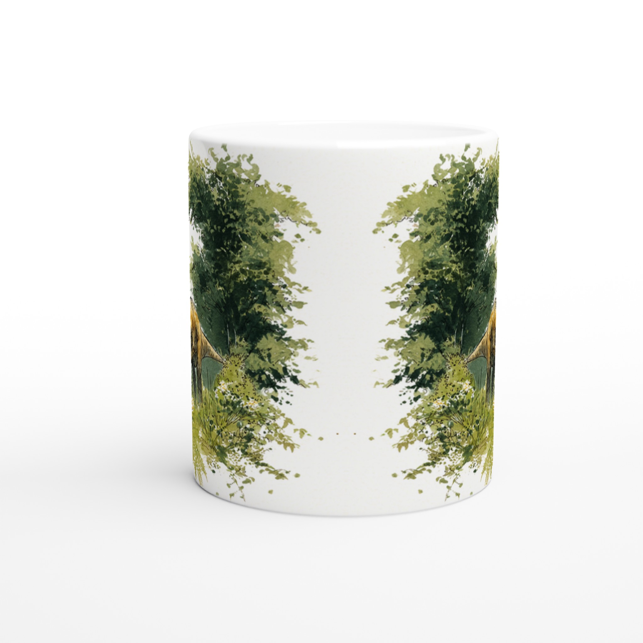 Dinosaurie i Akvarell 11oz Keramisk Mugg – Välj bland 7 Livfulla Färger! 8 e91bce91-1c7d-4bd4-8b43-b49a1fc6100b