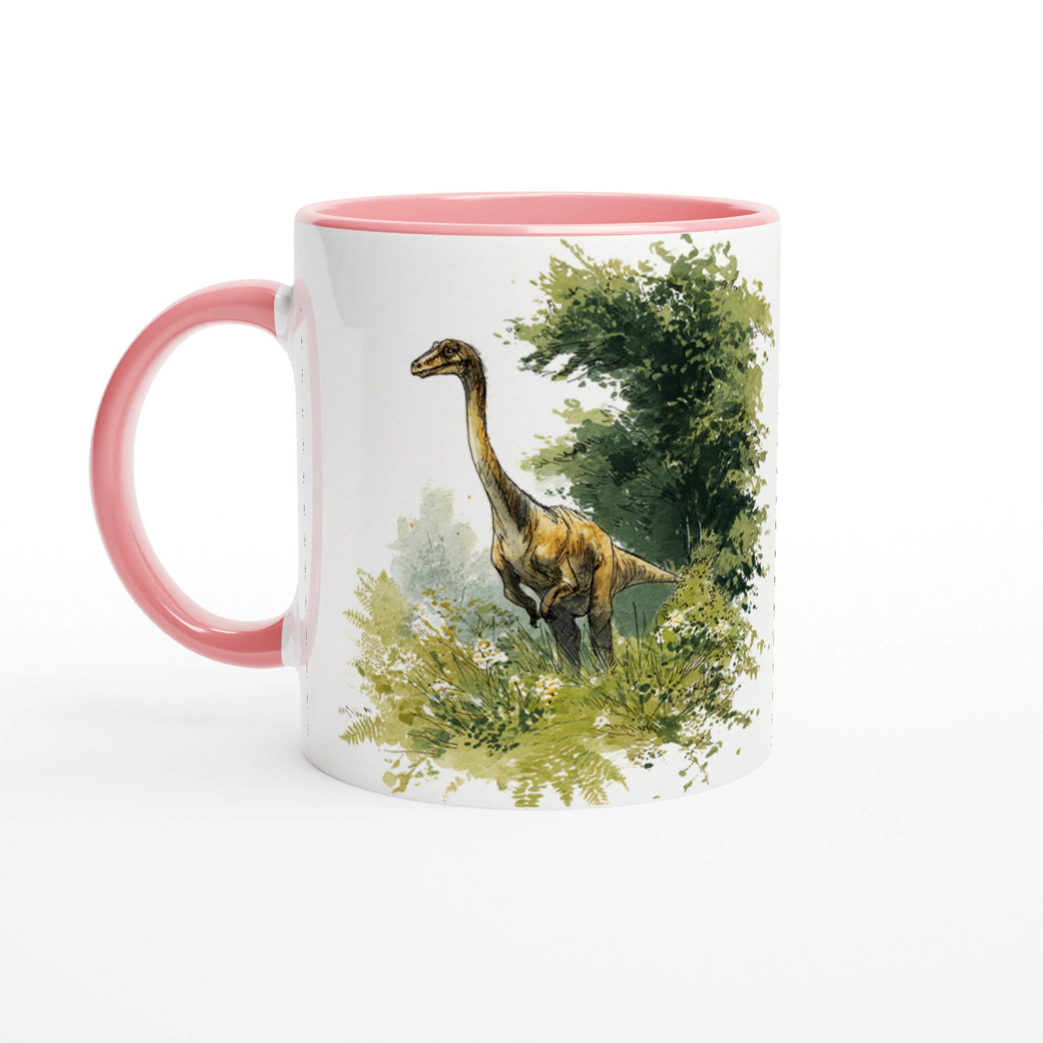Dinosaurie i Akvarell 11oz Keramisk Mugg – Välj bland 7 Livfulla Färger! 6 e988ff1d-0e21-4518-8a7c-d1e38c4a8826