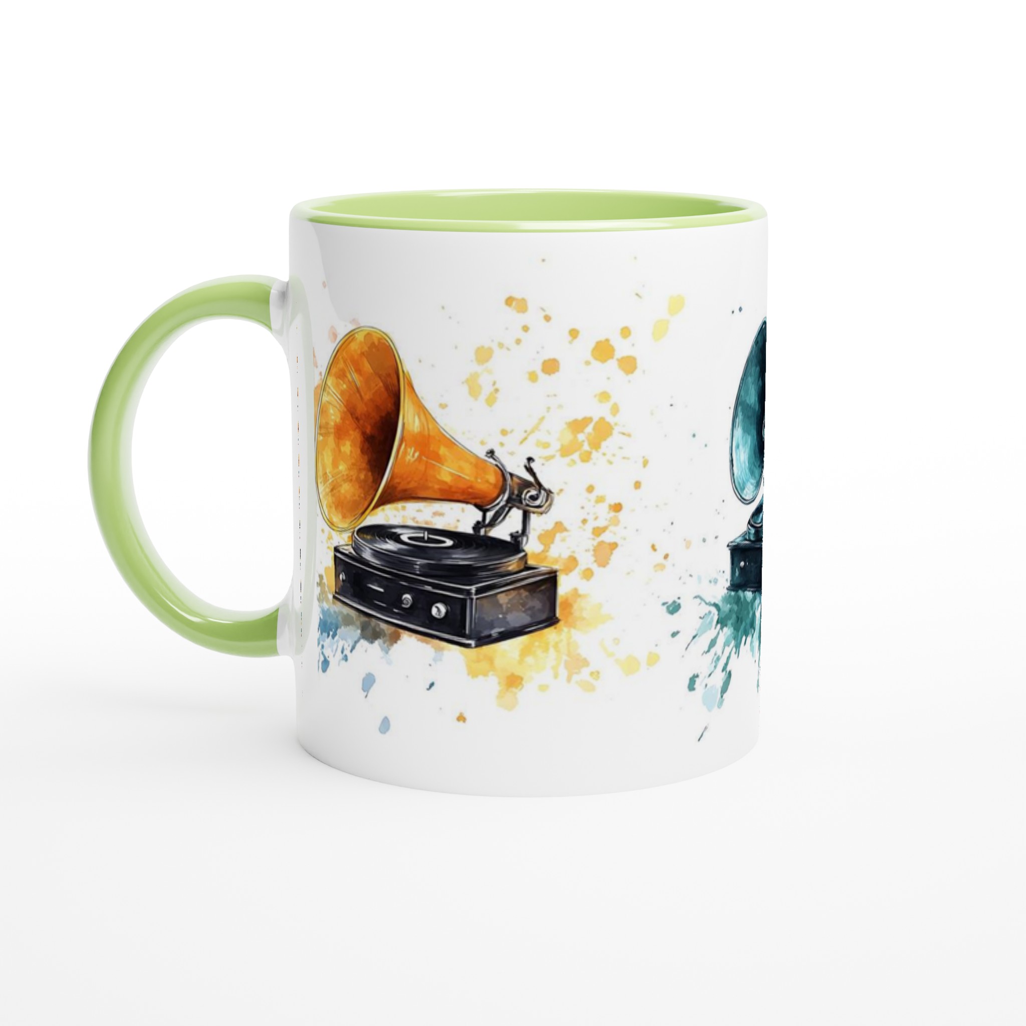 Retro Grammofon Keramikmugg – En touch av musikalisk nostalgi i din hand, välj bland 7 livfulla färger! 7 ea604c89-b6d4-49da-89e3-caf5d29a7846
