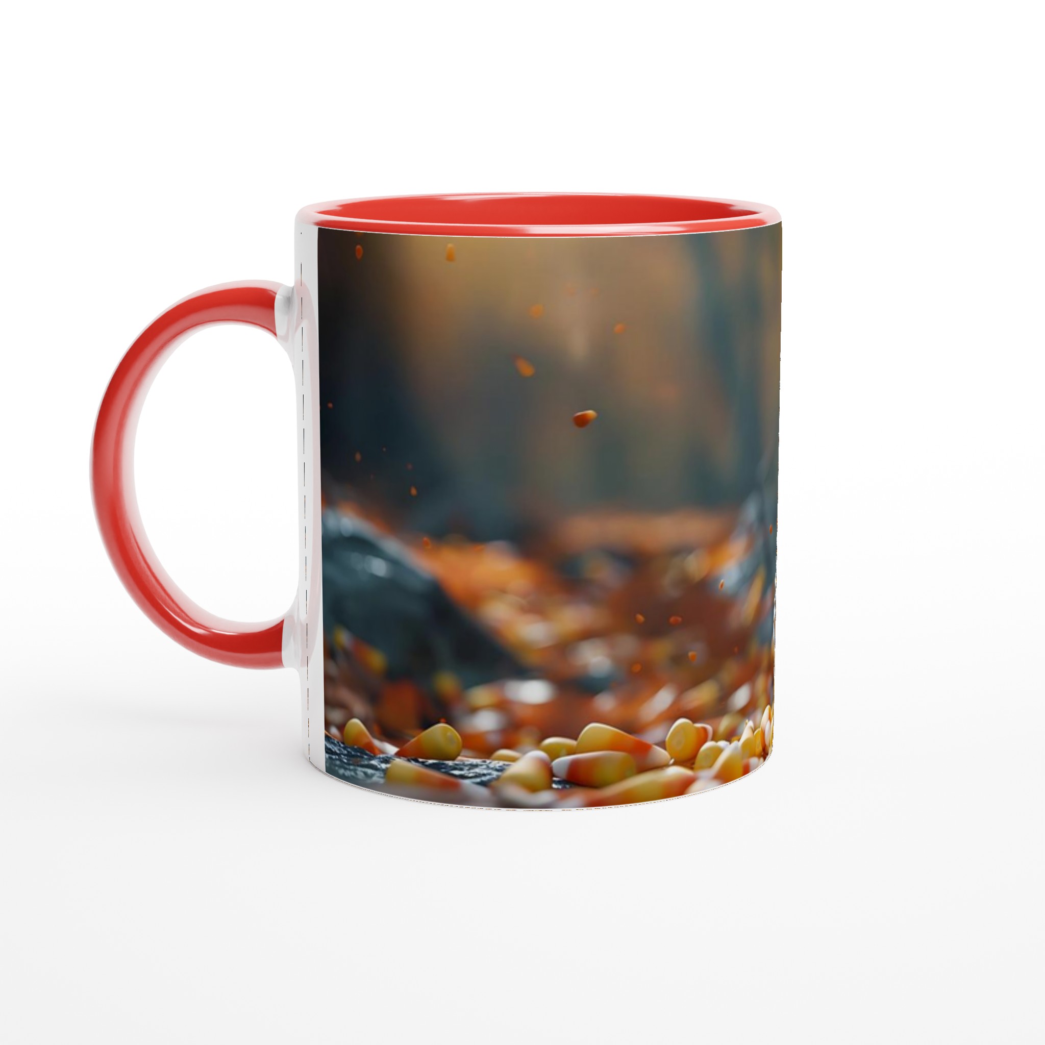 Söt Mummie med Candy Corn Mug – Perfekt för Halloween & Mysiga Höstkvällar 2 eb7fb6eb-57d9-4179-a5cc-21c55b30405e