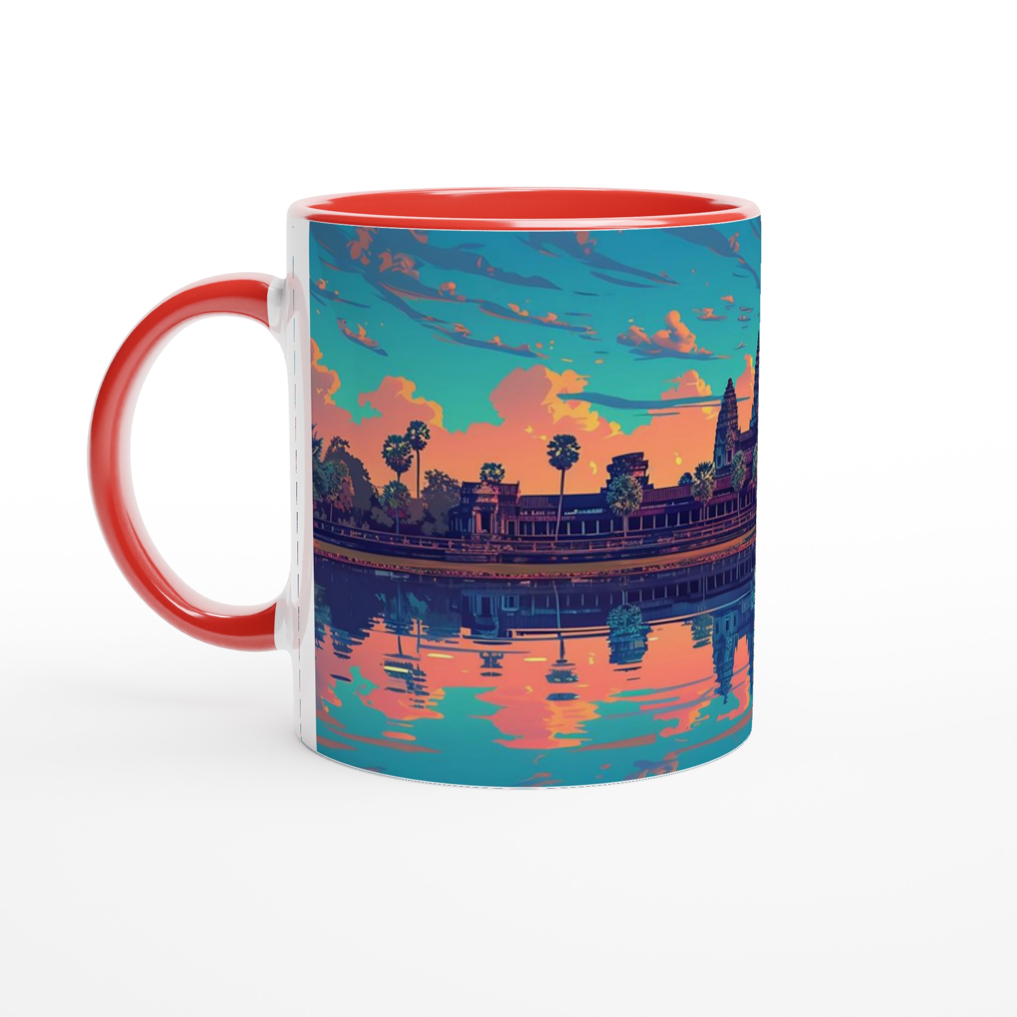 Angkor Wat Soluppgång Konstnärlig Mugg – Färgstark Keramikmugg 11oz 2 eb9cd482-cd9c-46dd-9e74-96e9ba26b01e