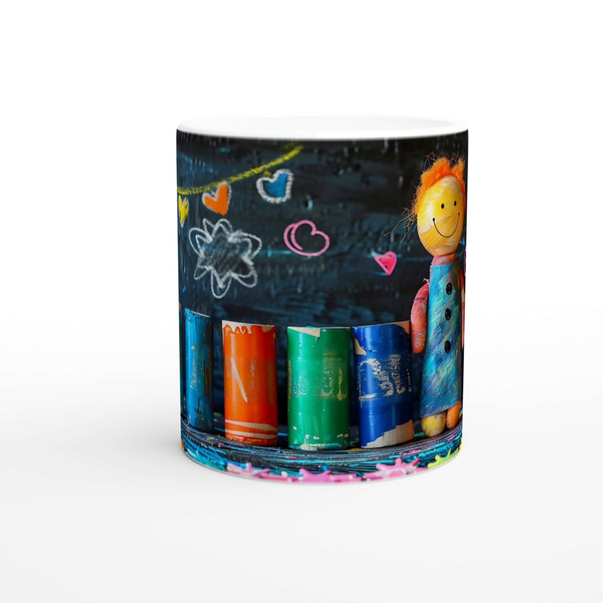 Kreativ Glädje: 11oz Keramisk Mugg för Konstnärer & Lekfulla Själv – Välj bland 7 Livliga Färger! 8 ec0c6559-5d5e-4e48-a778-60e9f8034ebb