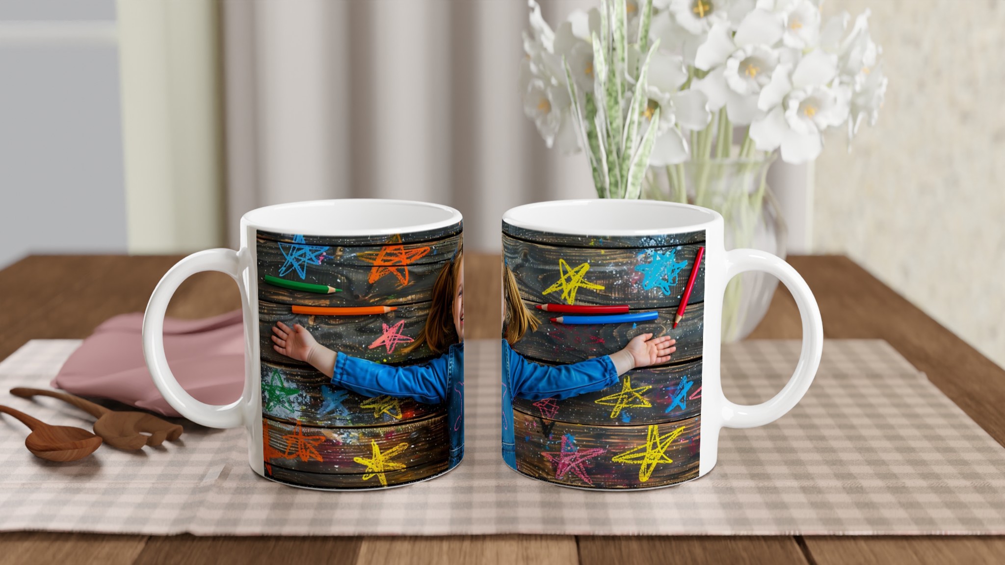Stjärnklar Magi Mugg – Personlig Keramikmugg i Klara Färger för Kaffe & Te 10 ec43abf4-e2a2-4a1a-8348-ebcb90419da5
