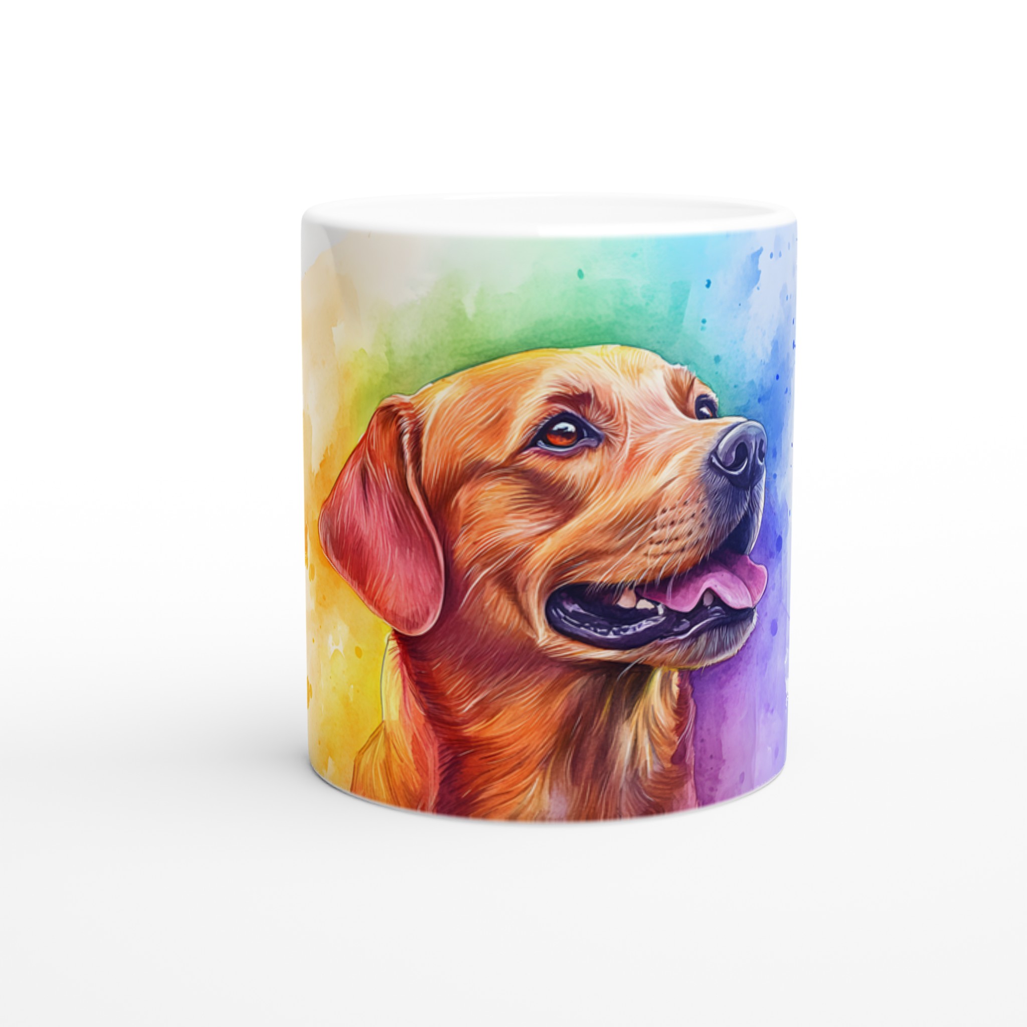 Färgsprakande Labrador Mugg – En Glad Vän i Akvarell | 11oz Keramikmugg i Valfri Färg 8 ec8dfd6f-68b0-42d4-a52c-050551771ece