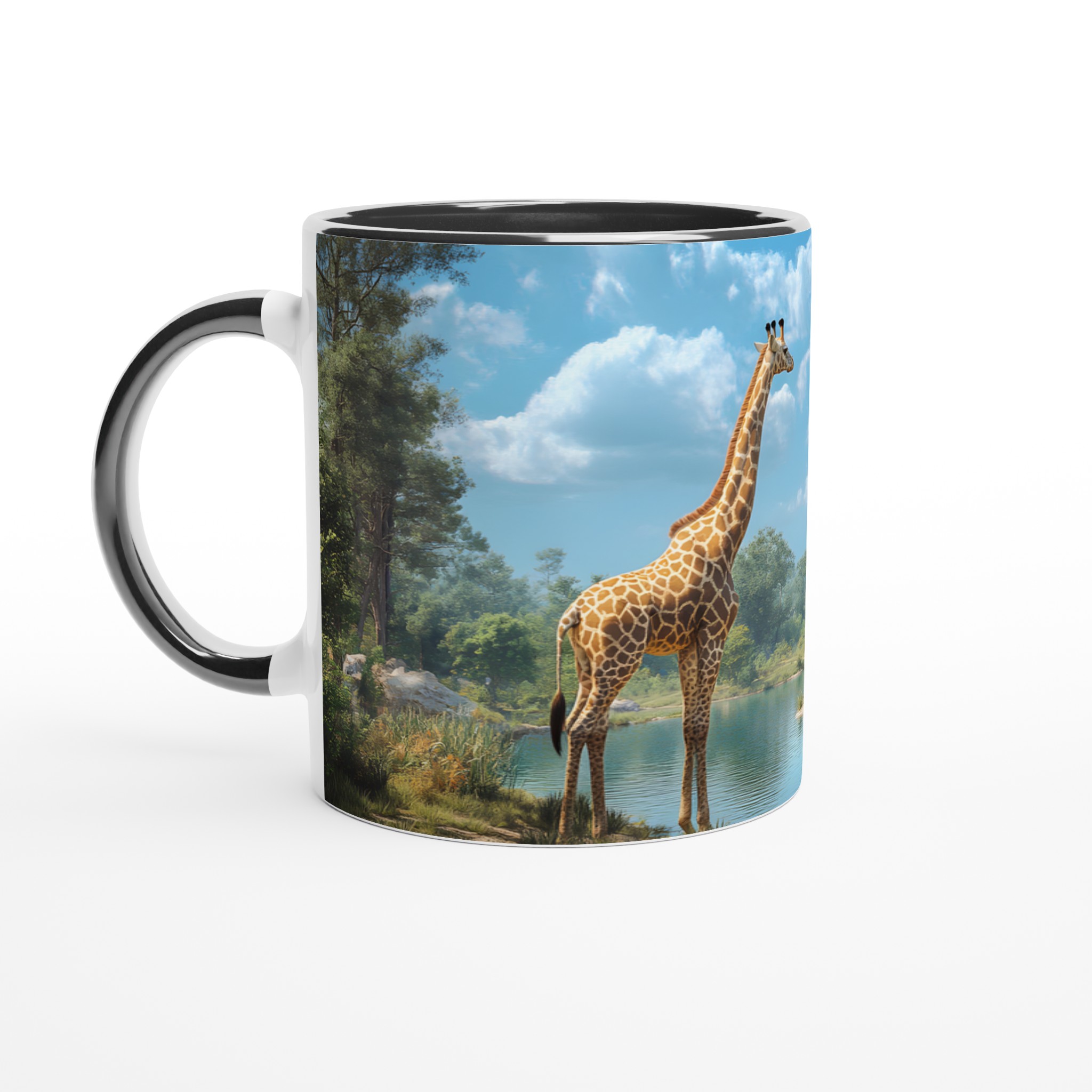 Giraffe Safari Mugg – Levande Djurmotiv på Keramikmugg i Flera Färger 4 ecad8d2b-ddd6-4c3d-a83a-e5ceaf7164c7