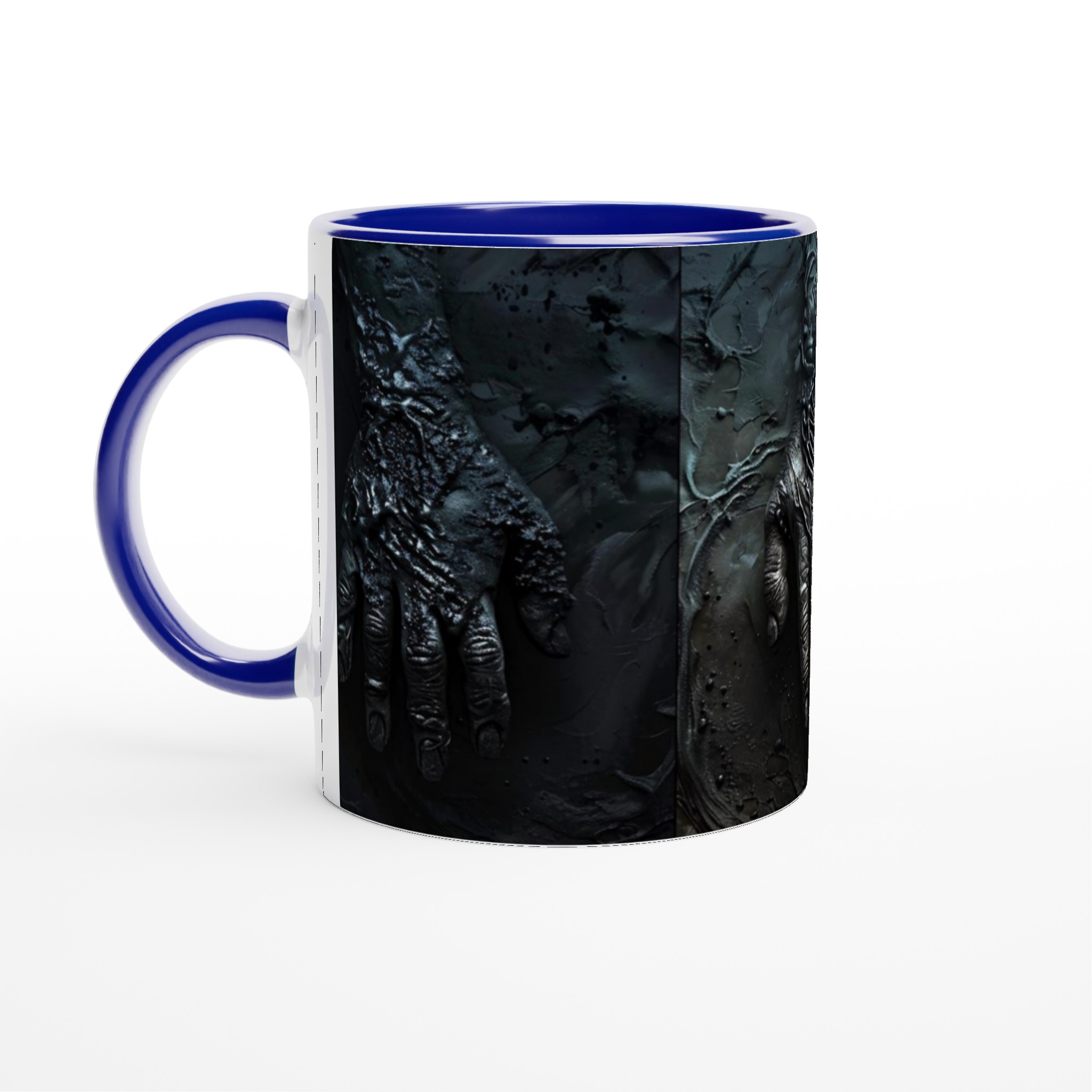 Abstrakt Mörk Energi Keramisk Mugg - 11oz Konstnärlig Design i Valfri Färg 4 ed9f4215-3282-41c8-afc9-23408b176266