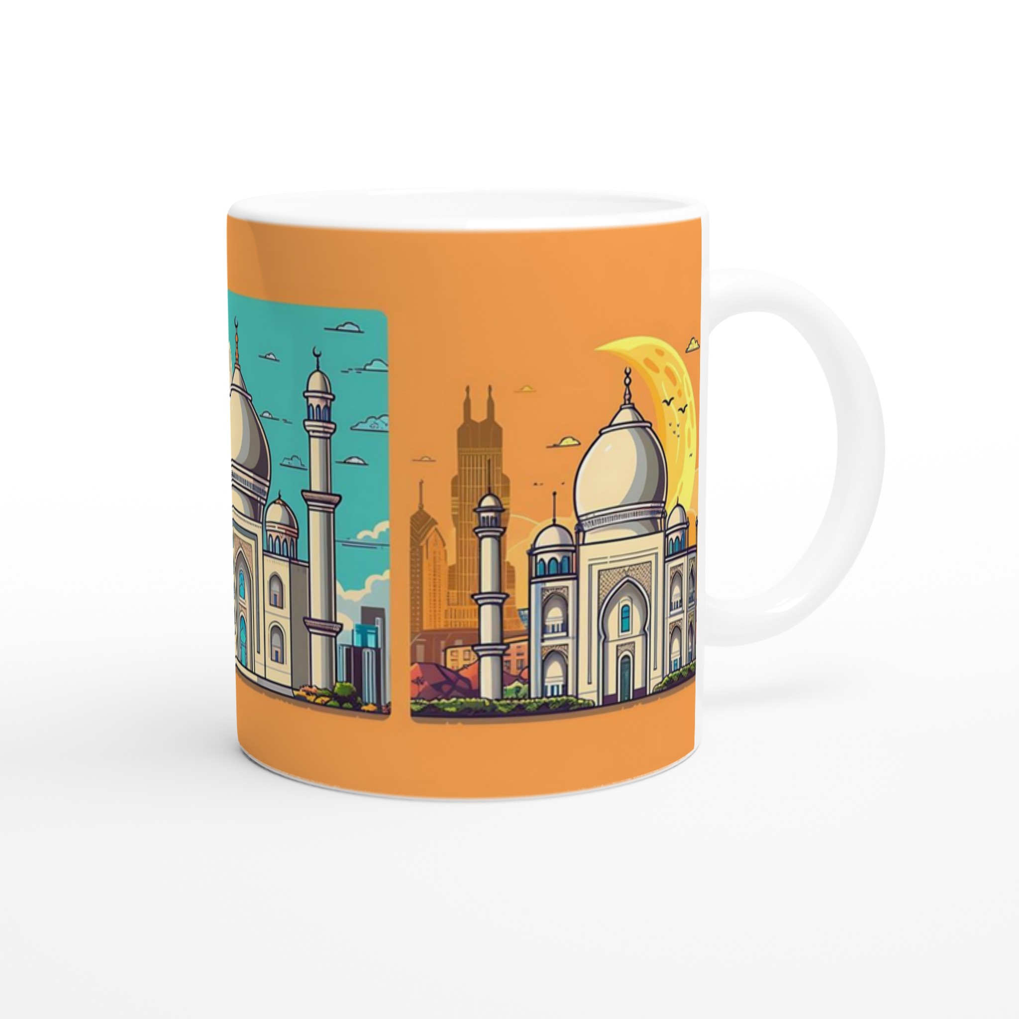 Historiska Landmärken Mugg – Välj bland 7 Färgstarka Designer 10 eddbc612-fd33-4d4b-82bf-d88584508433