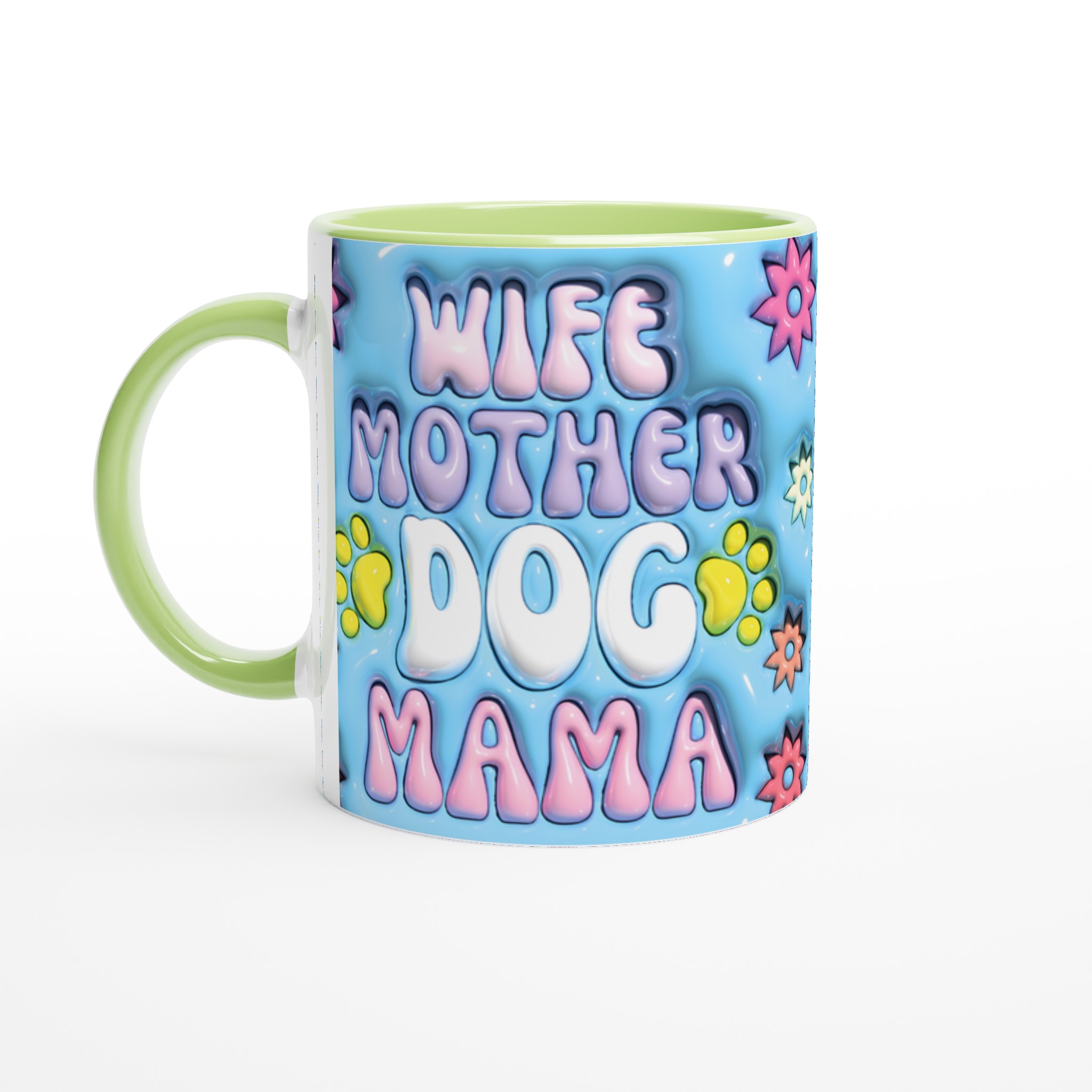 Dog Mama Life Keramisk Mugg – Personlig stil i 7 Färgval 3 ee218153-c26d-497f-ab35-1af8bc605363