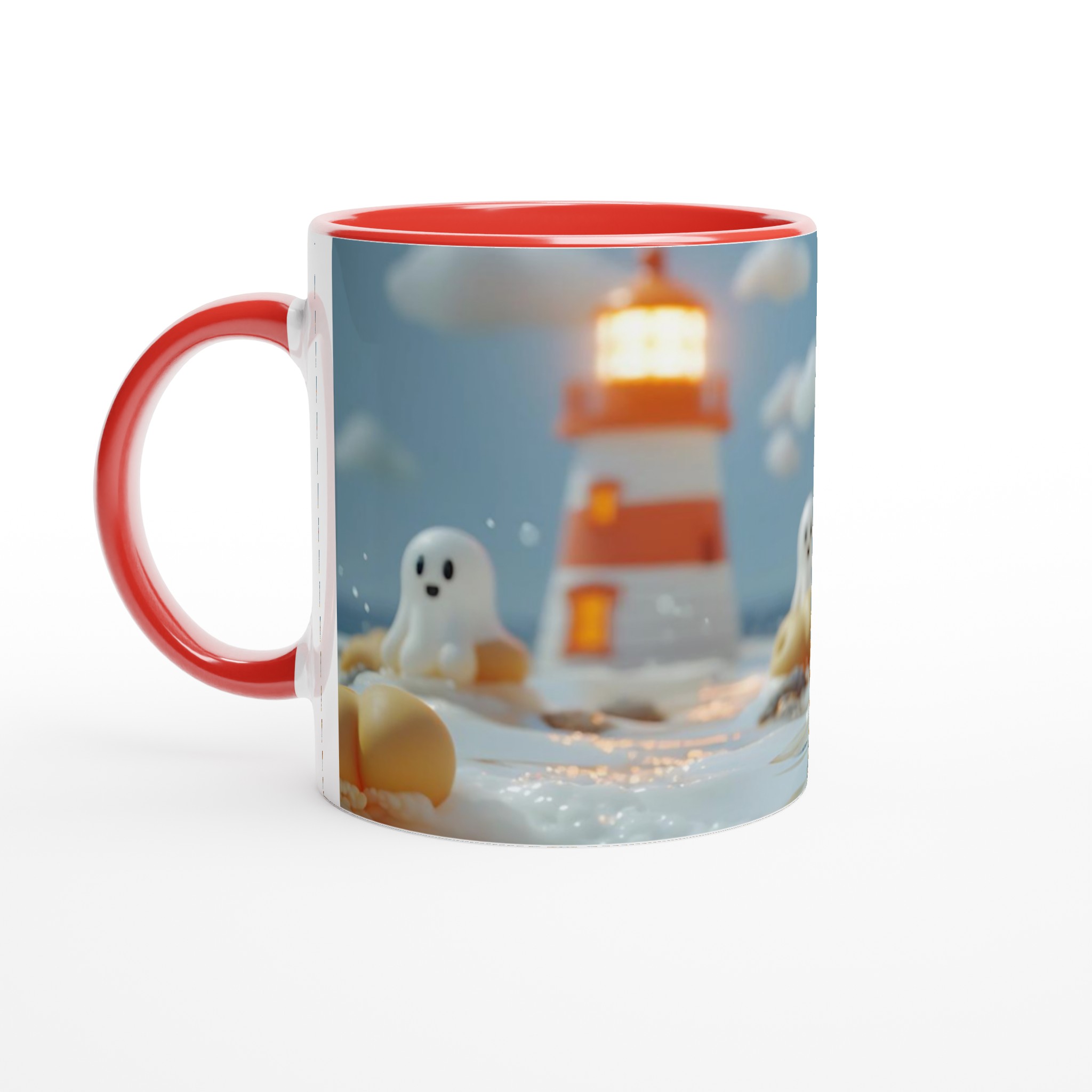 Söt Spöke Vid Fyren – Keramisk Mugg för Roliga Kaffestunder i 7 Färger 2 ee2a3bed-2eb8-4f52-a5b6-ad6ea82ad86d