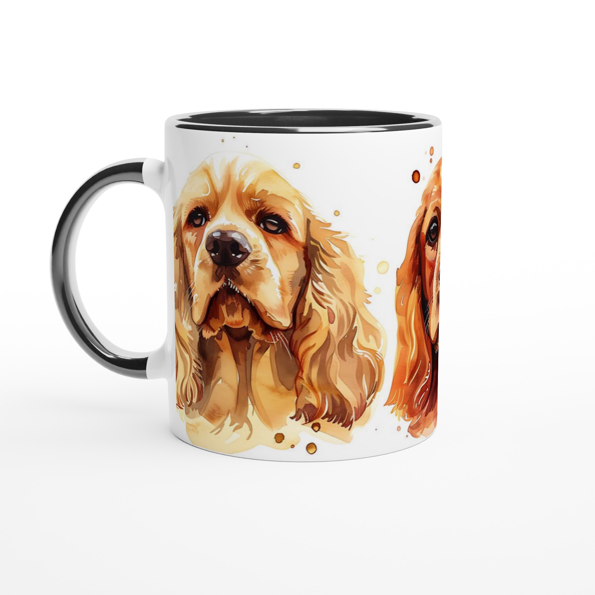 Cocker Spaniel Akvarell Mugg – Personlig Kaffemugg i 7 Färger 2 ee3d9830-fa4f-4924-94da-b9d3ecdc8320
