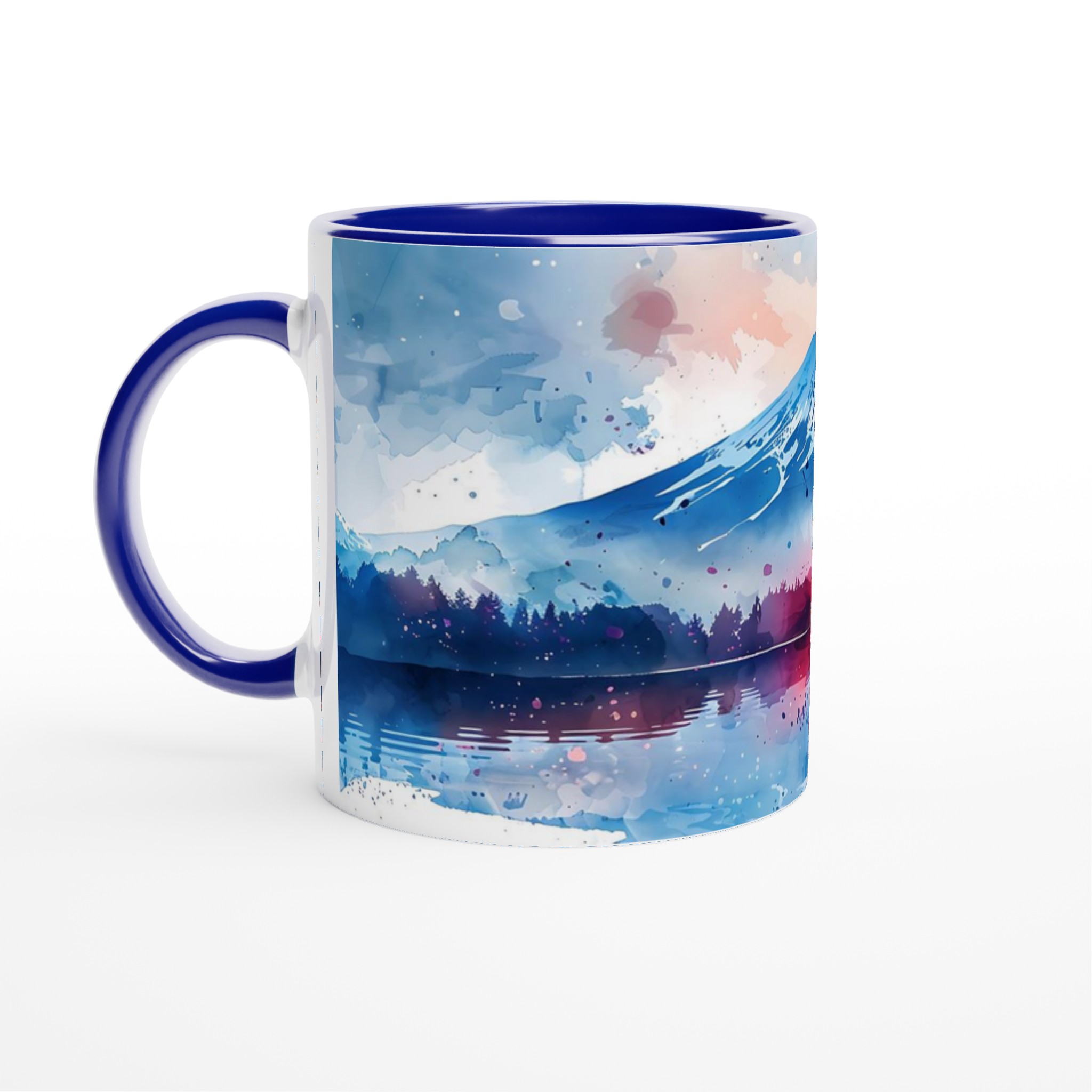 Akvarellberg: 11oz Keramisk Mugg – Konstnärligt Motiv i Valfri Färg 4 ee990984-6ed1-471c-8171-5966ec8544e8