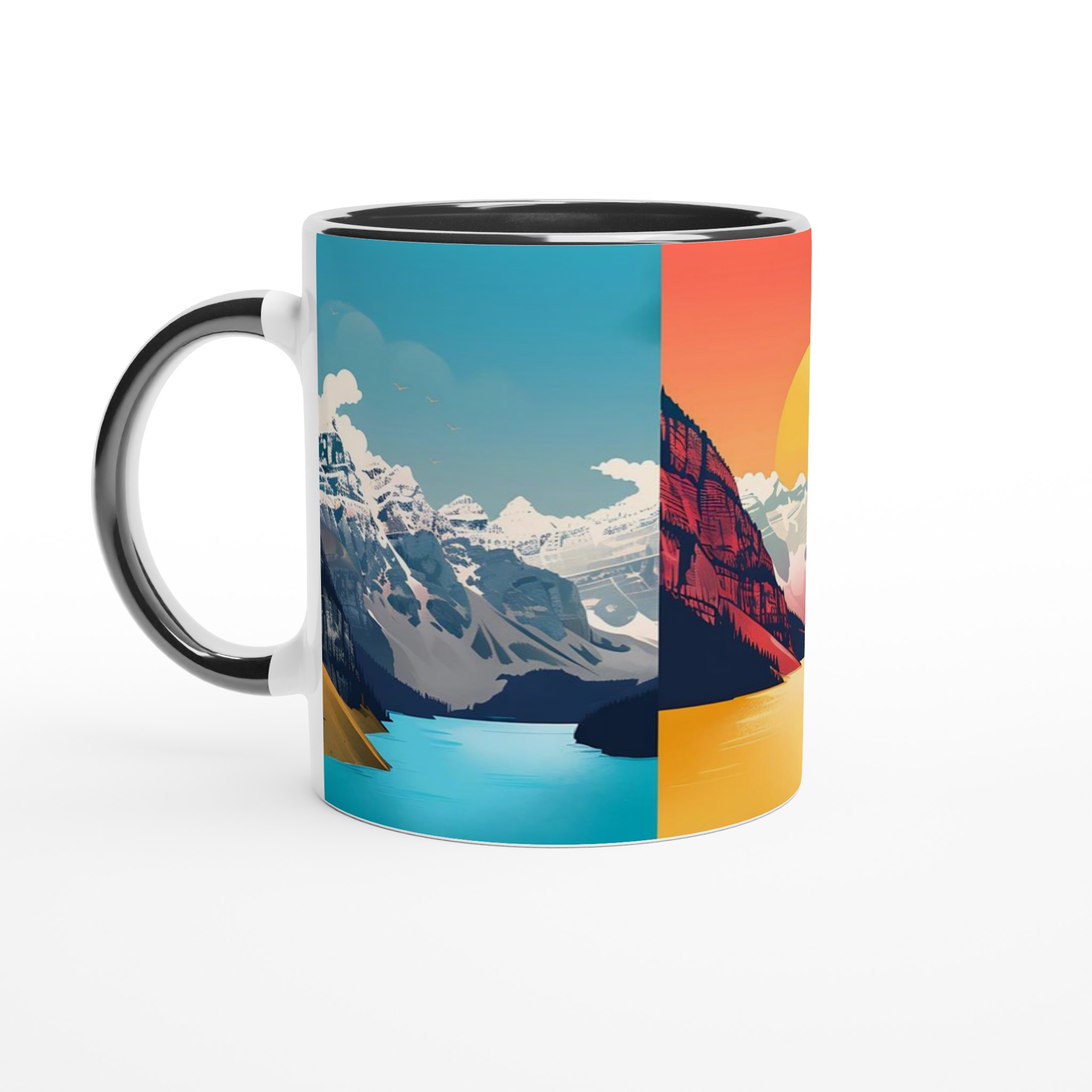 Majestic Mountain Lake Mugg – Välj din Färgstarka Utsikt! 7 eedcb843-2695-4a2b-85b3-7c620faa7ec9