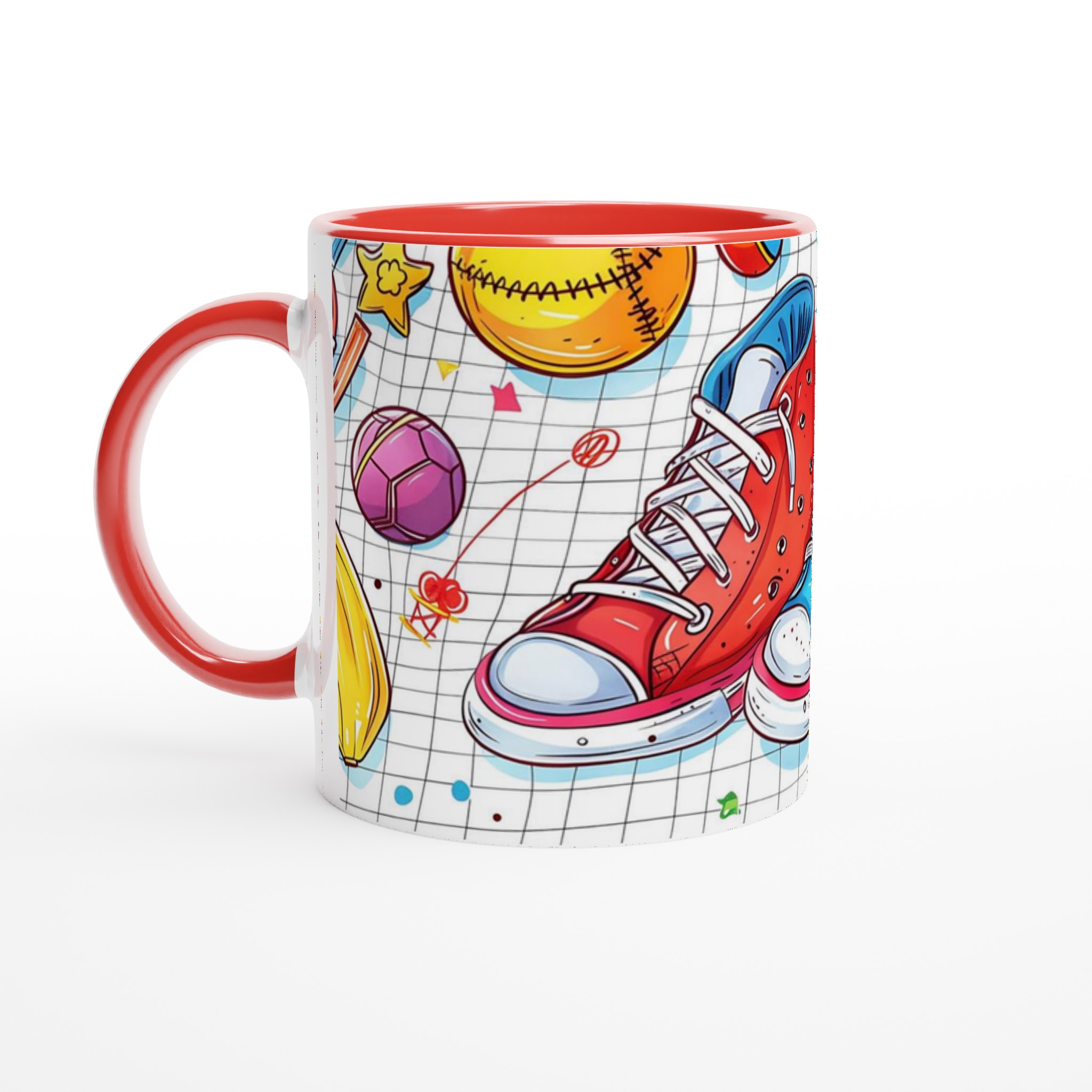 Retro Sporty Sneaker Mugg – Lycklig Barndomsnostalgi i Färg! 2 eeded2eb-c1a1-47de-b25a-59d4287c4639