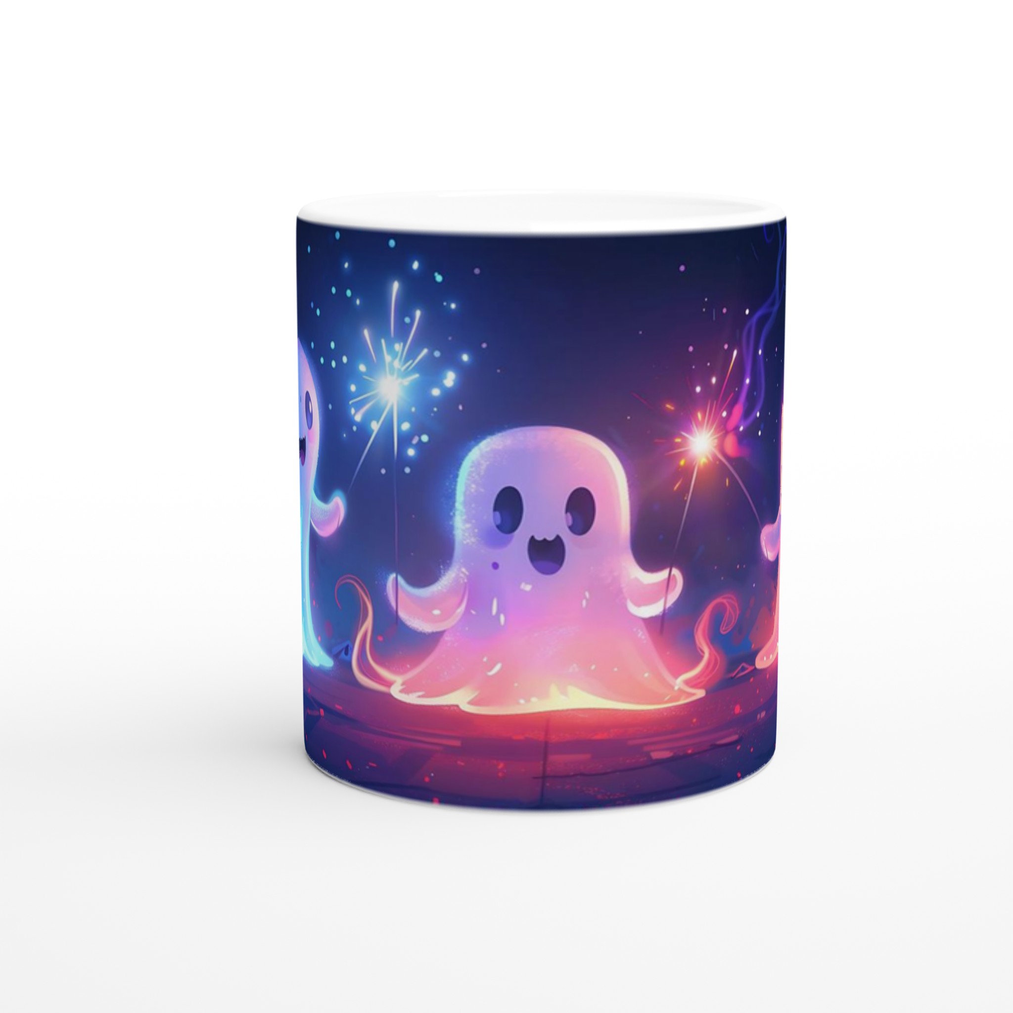 Magisk Spökfest Mugg – Lekfull Keramisk Kaffemugg med Lysande Spöken & Fyrverkeri 8 eef3f769-f7a1-49af-8bc8-95bf022162de