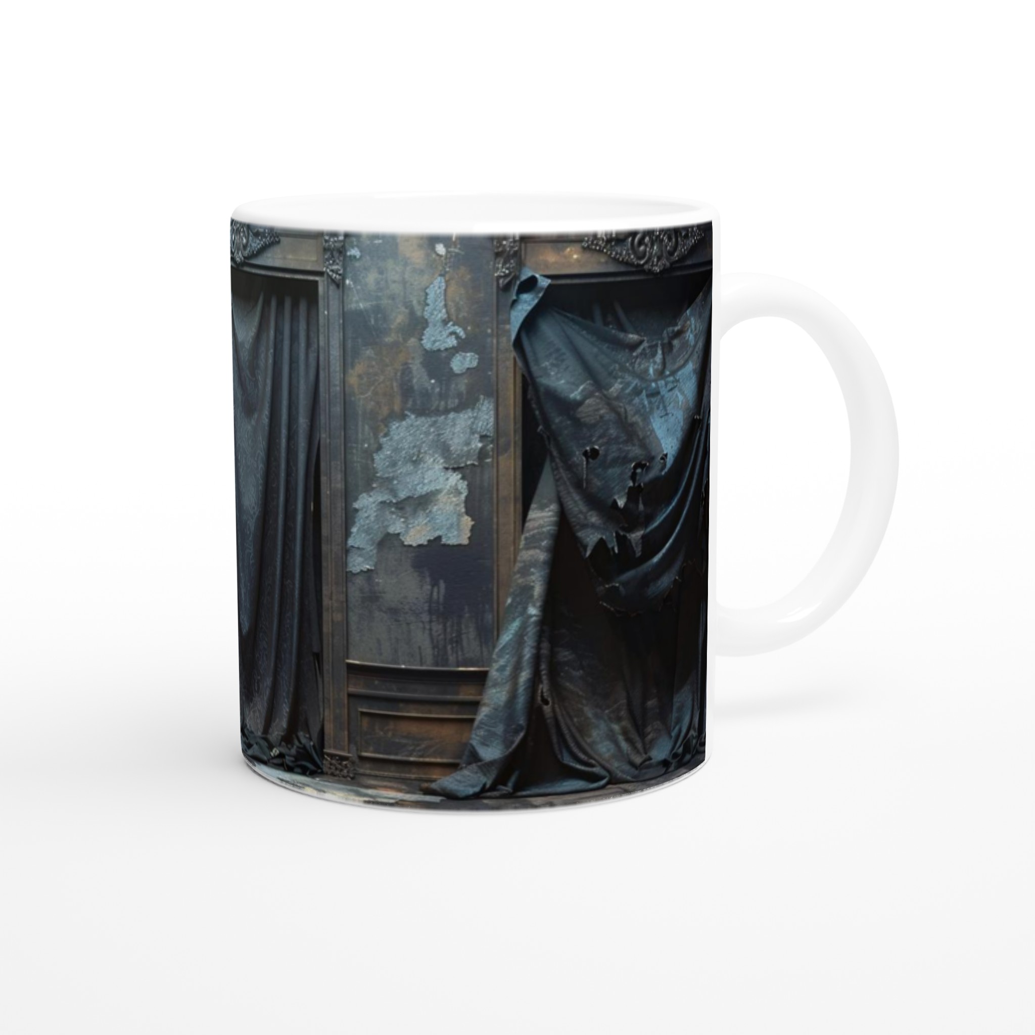 Vit 11oz keramisk mugg med elegant vit finish – välj bland sju livfulla färger för din stil 9 ef01daa5-0d83-4095-b028-e4f32f7e4fbe