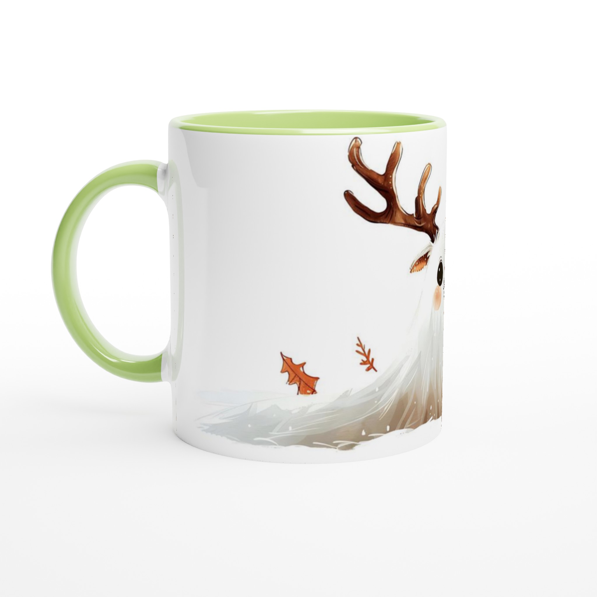 Söt Spöke-Rådjur 11oz Keramisk Mugg – Unik Design för Kaffe & Te i Flera Färger 3 ef1e7ee2-b77f-4082-8711-cf28c2d77e33