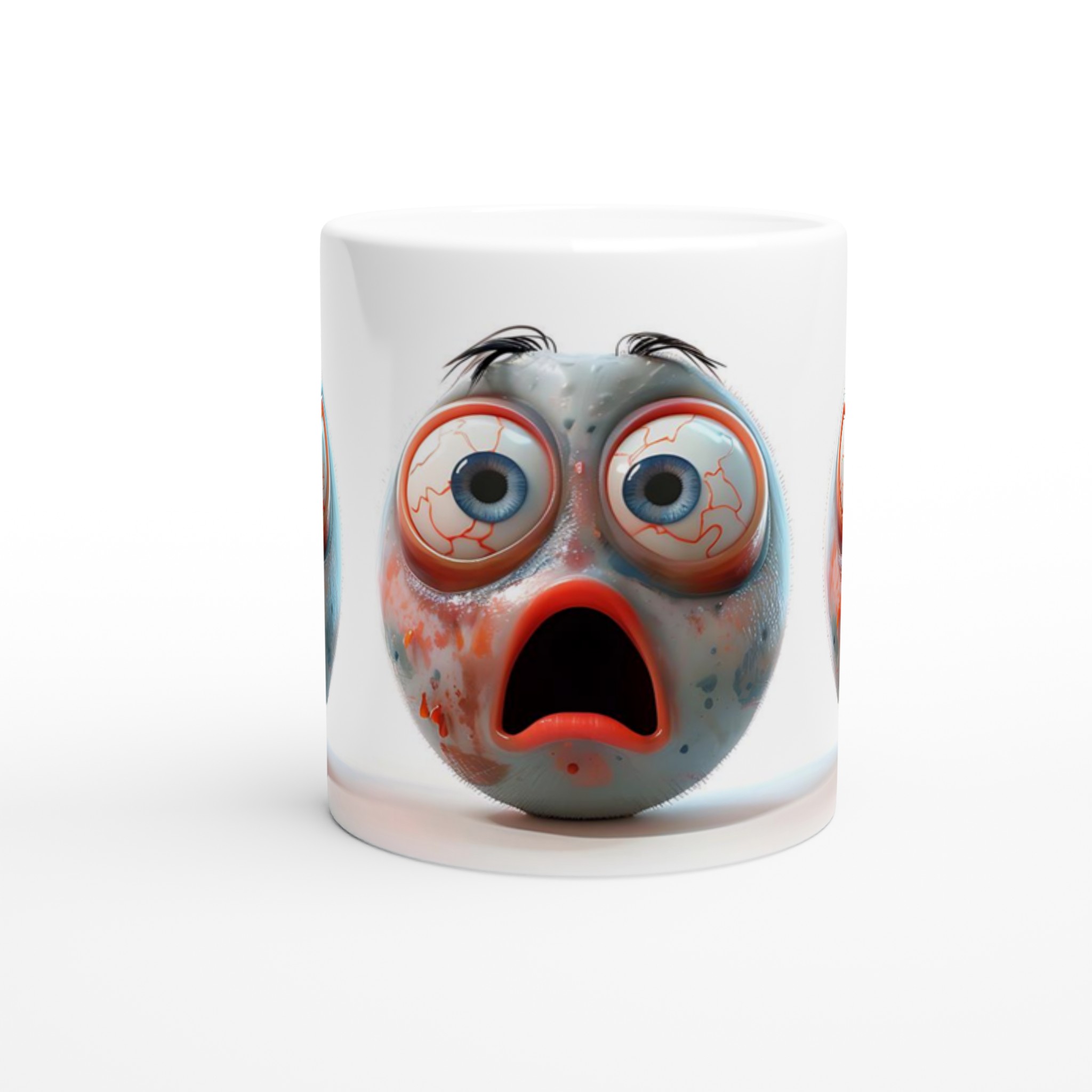 Chockad Emoji 11oz Keramikmugg – Utstickande Design i Flera Färger 8 ef4d924e-64e0-49f2-9c72-126a7530c959