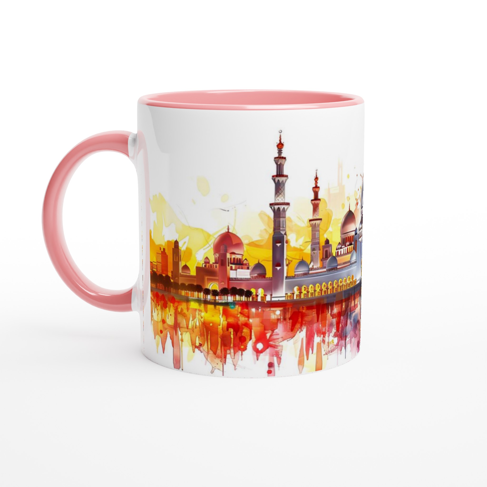 Mångfärgad Orientalisk Arkitektur 11oz Keramisk Mugg – Konstnärligt Tryck & Hållbar Kvalitet 6 ef71e73e-65be-4e1f-81d2-dca3cf009fb4