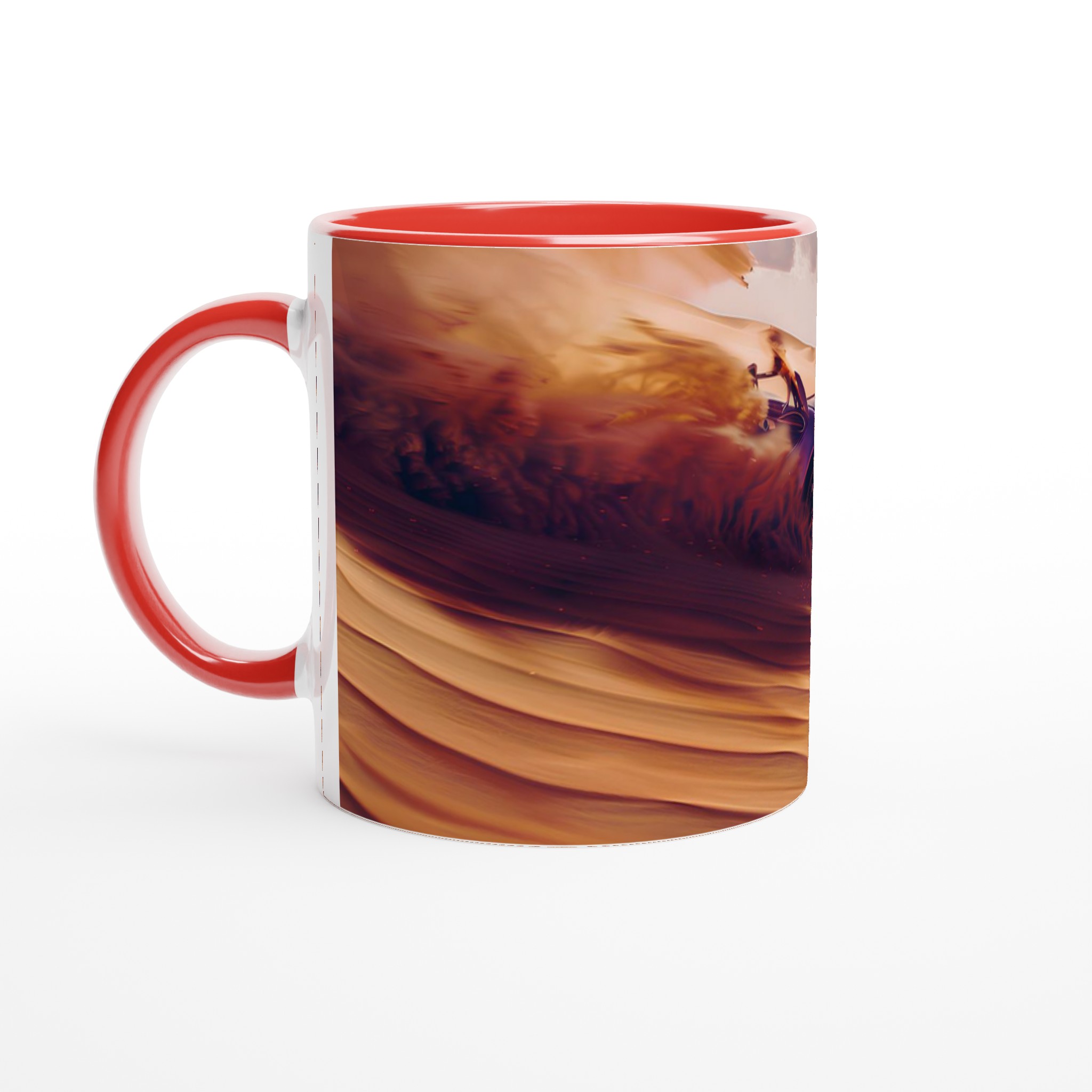 Desert Speedster - Exklusiv 11oz Keramikmugg i Din Valfria Färg 2 ef796f8a-eb36-4088-ac1e-3743216391ea
