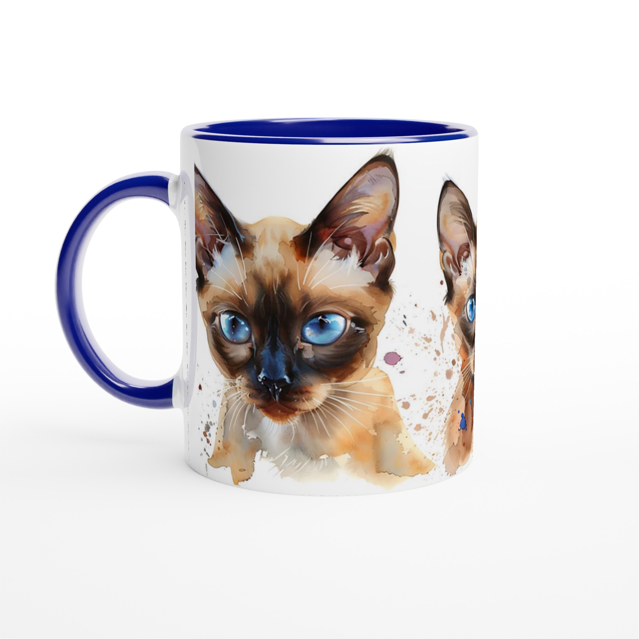 Siamkatt Akvarell Mugg – Blåögd Skönhet i Mjuk Design, Välj din färg! 4 ef9995d5-1586-4f96-9418-3e2f1f018be0