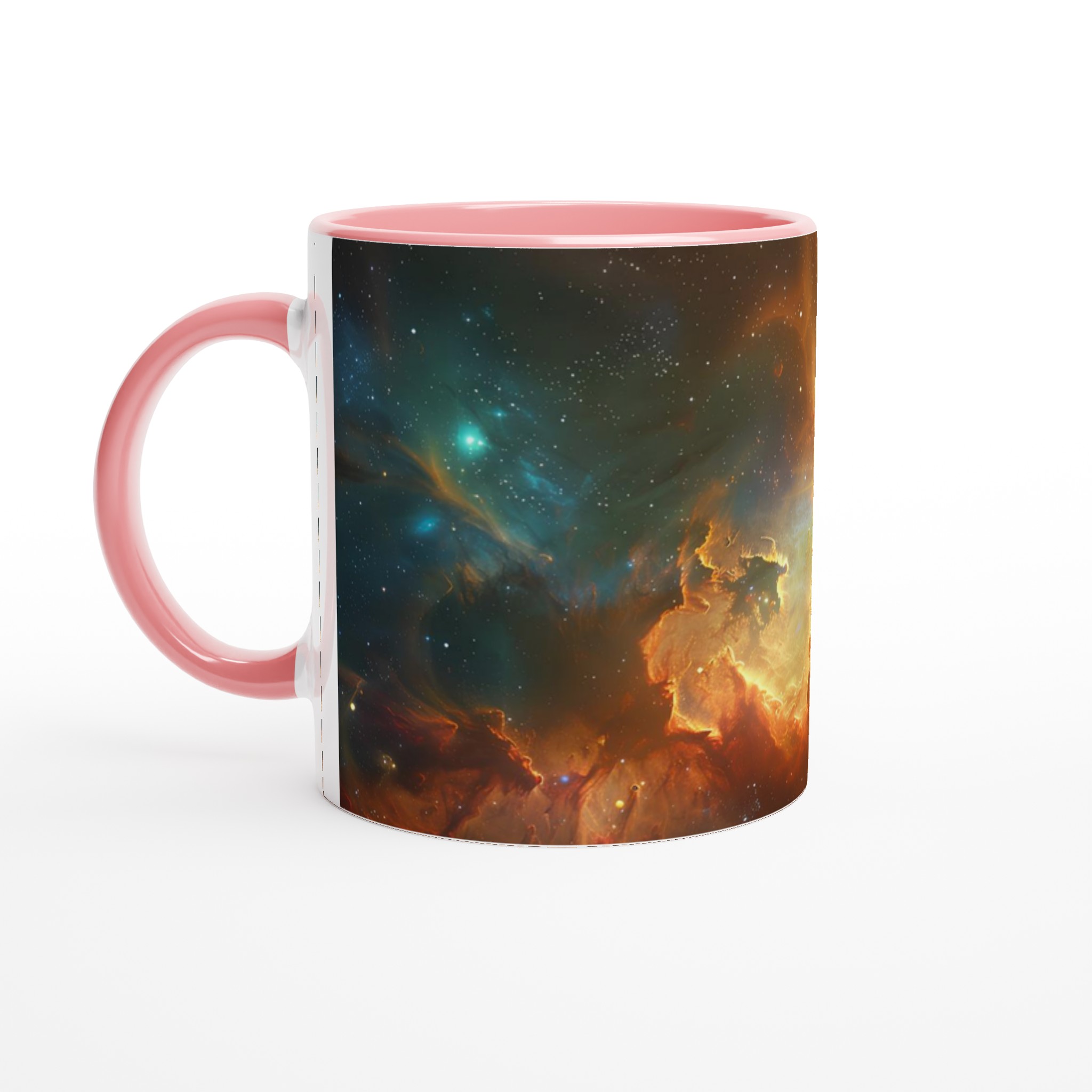 Kosmisk Soluppgång Keramikmugg – 11 oz Mugg med Vibrant Rymdkonst i Sju Färgval 6 efa2c1bb-e38e-4060-bada-dabc3288ed21