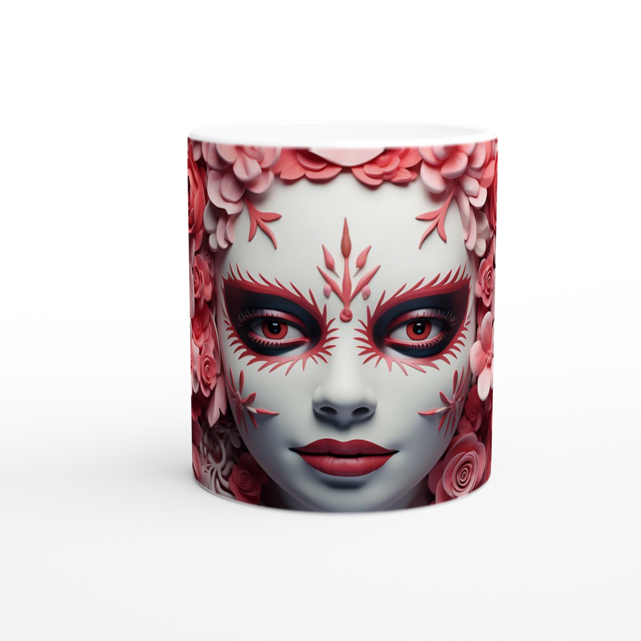 Förförisk Flora 11oz Keramikmugg – En Skönhet att Avnjuta, i Ditt Val av 7 Livfulla Färger 9 efc80372-c607-47cb-8109-d7539e1741ec
