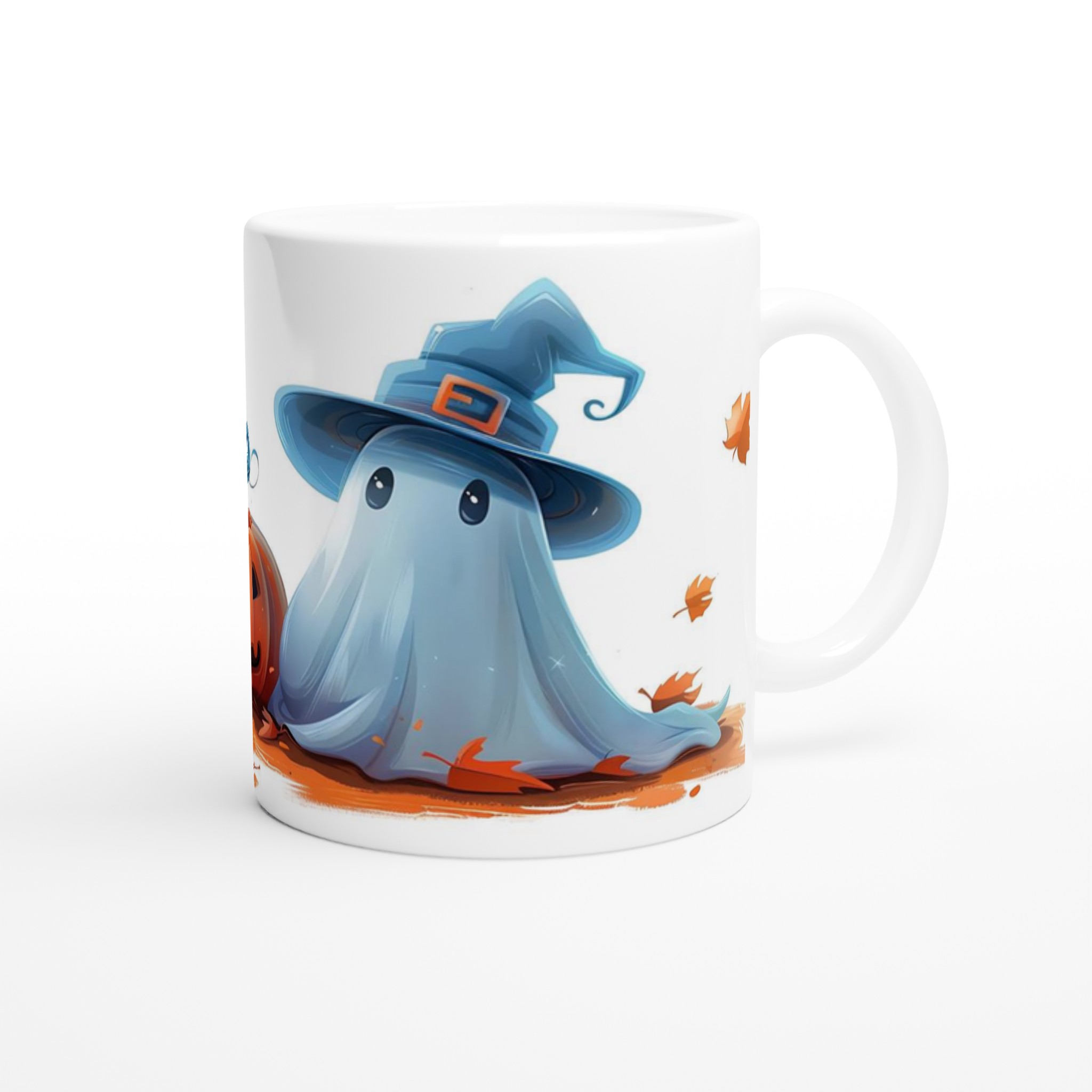 Busig Halloween Mugg: Sött Spöke & Pumpa – Välj Färg! 9 efeb4bdf-a324-4ffd-90e0-98c723fa9f20