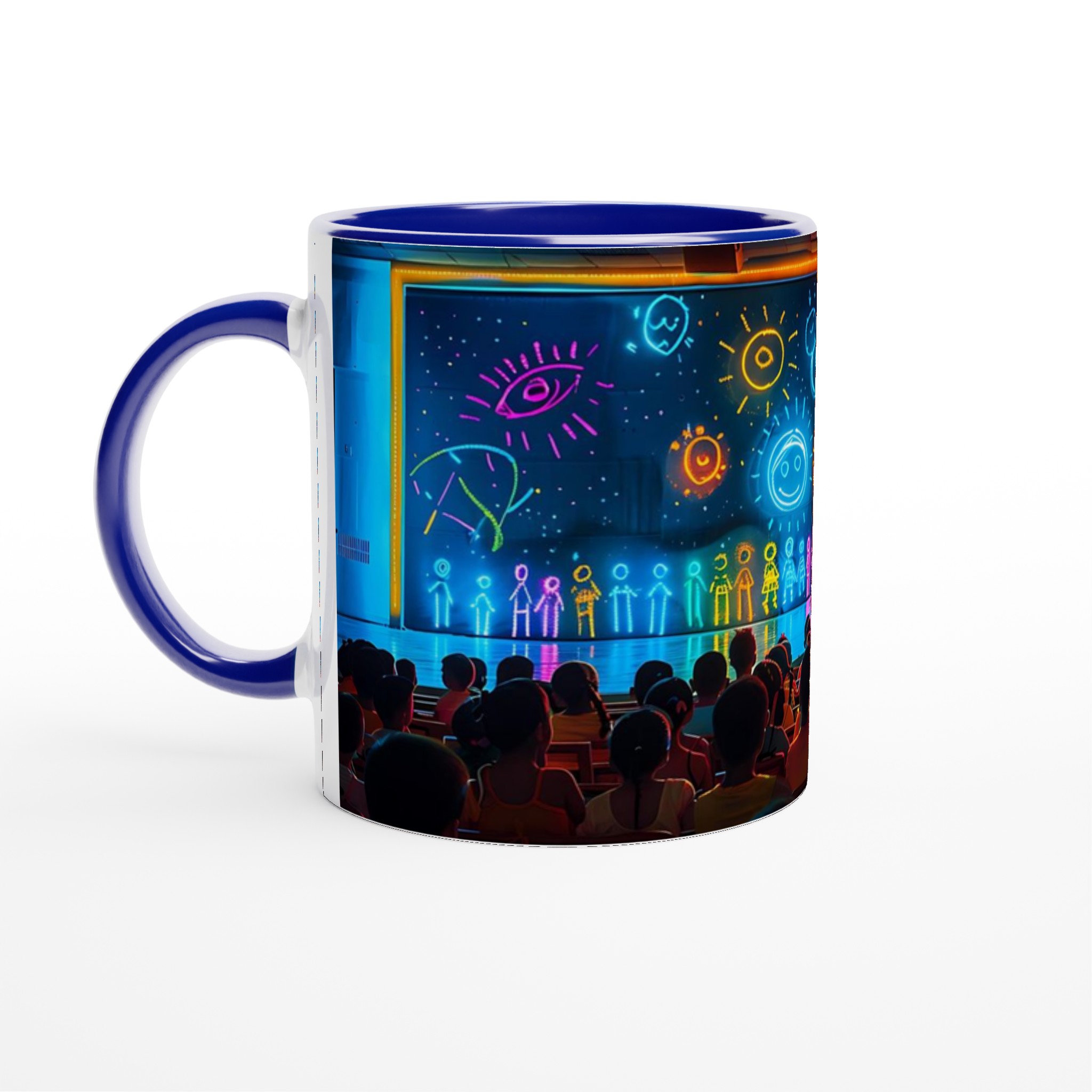 Neon-Glam Keramikmugg – Din Favoritdryck i Strålande Färger, 11 oz 4 f035ad77-4c33-4448-9c20-c66967ae8af6
