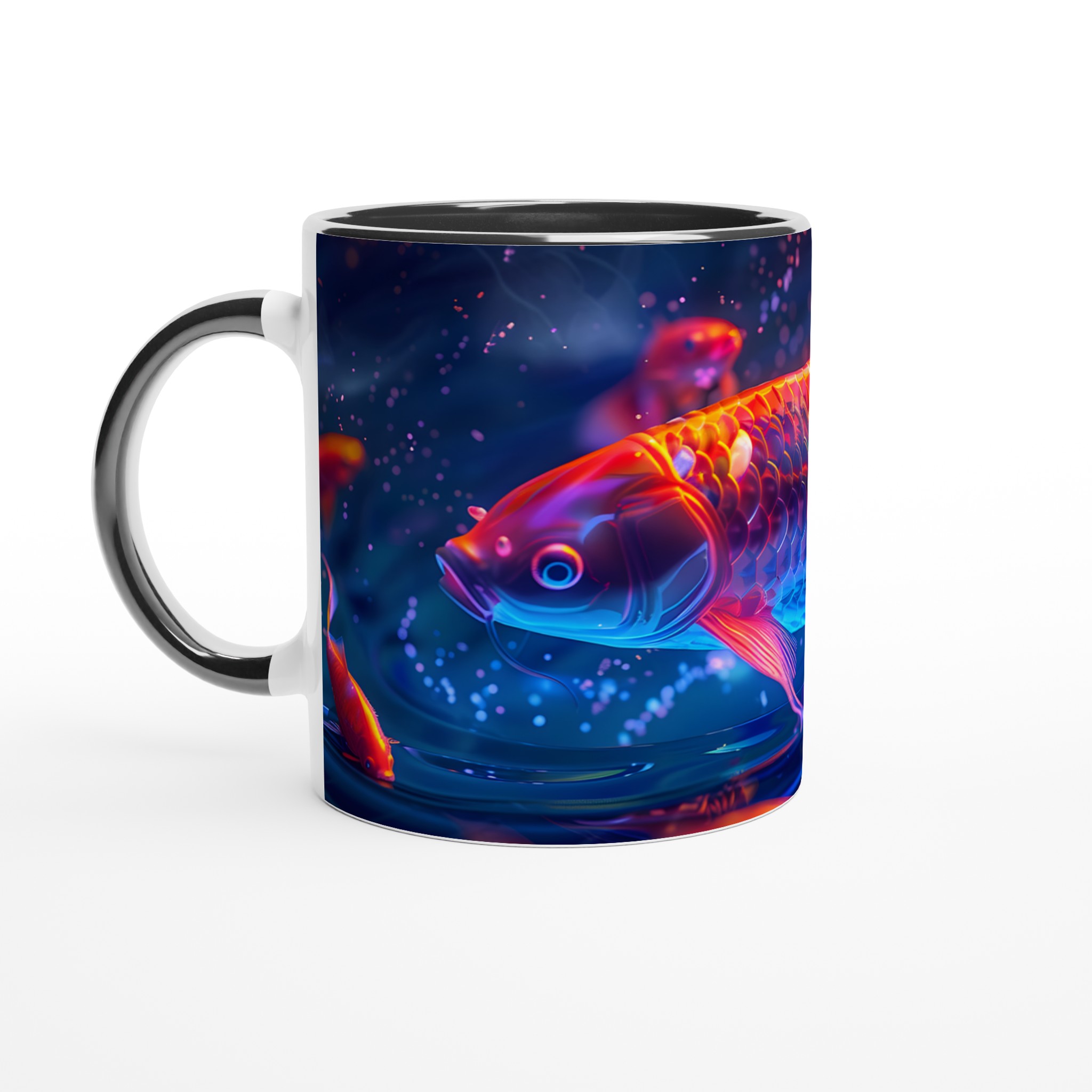 Neon Tropisk Fisk 11oz Keramisk Mugg - Välj din strålande färg! 7 f06f84d0-f24b-4b48-b09c-f1c1975c8ba5