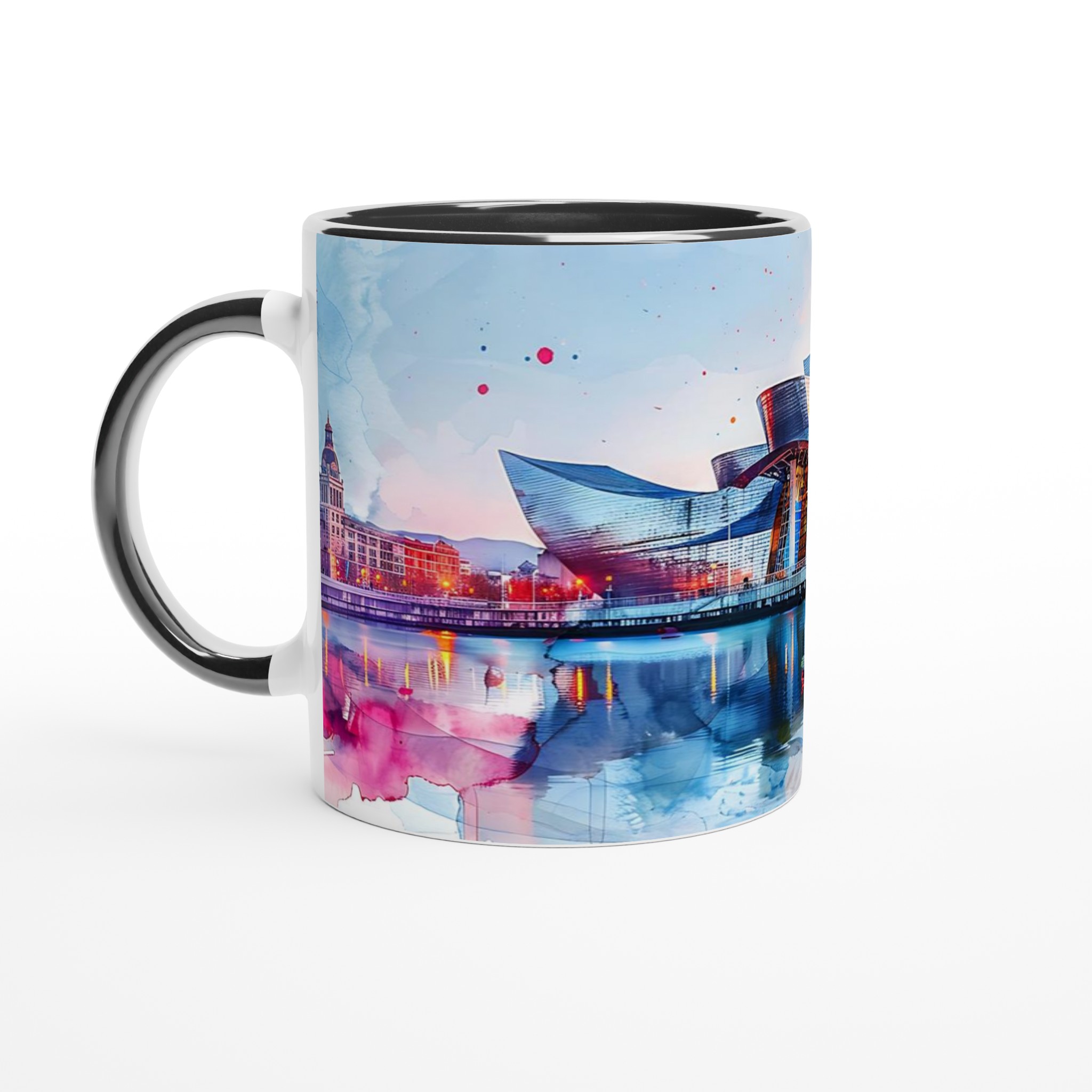 Guggenheim Bilbao Konstnärlig Mugg – Dynamisk Akvarell Design i Flera Färgval 7 f0bab9df-701e-4412-accf-2a97cfb9dd37
