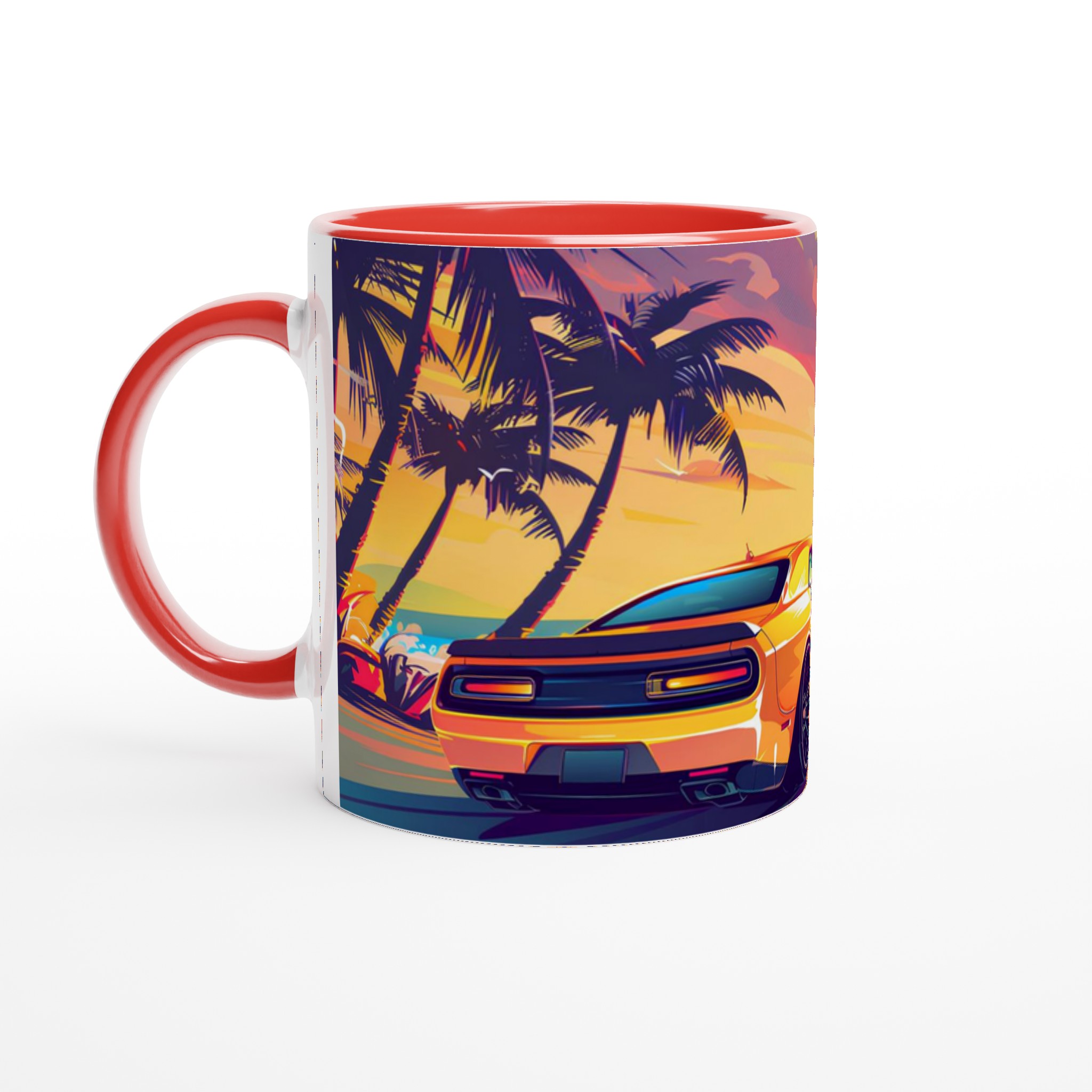 Neon Sunset Challenger Mugg - Vibrerande Retrovibbar för din Favoritdryck, Välj Bland 7 Färger! 2 f0bfb38a-6230-41c6-808f-bc585b0ed48f