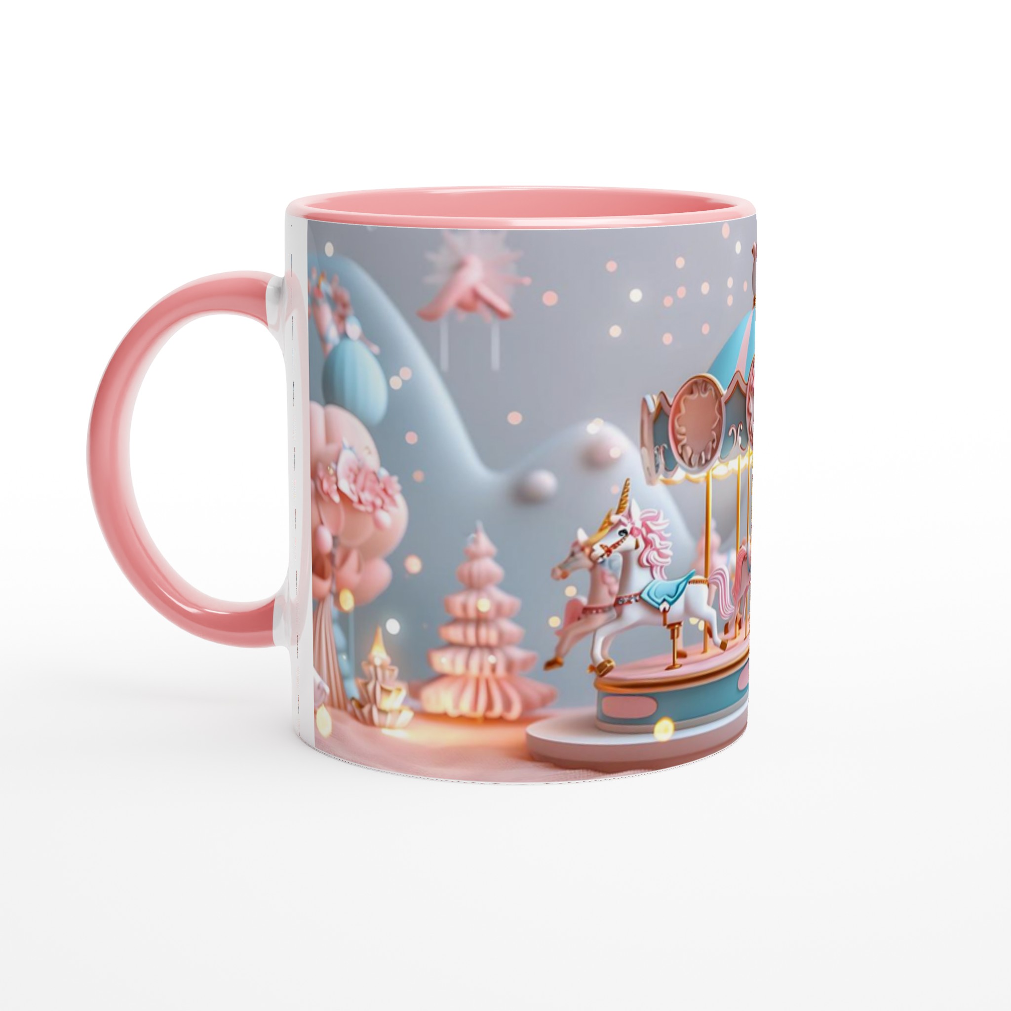 Magical Karusell Keramikmugg - En dröm i pastellrosa och blått för din fika 6 f0e8bec8-6997-4a23-8d49-7383779f4749