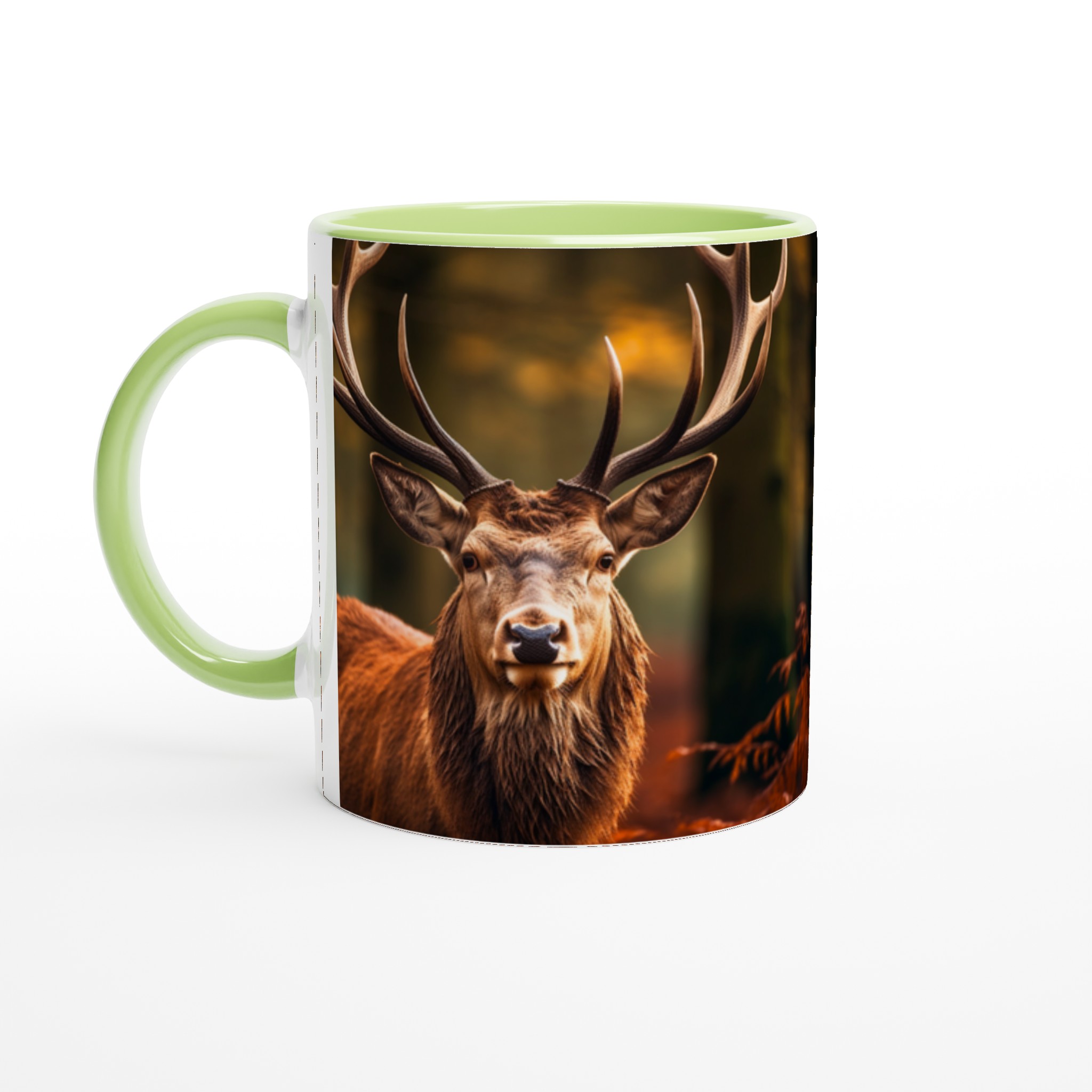 Majestätisk Kronhjort 11oz Keramisk Mugg – Rustik Skönhet för Din Kaffestund 3 f17ed697-1825-4dea-8b21-7e83d2d3ecbb