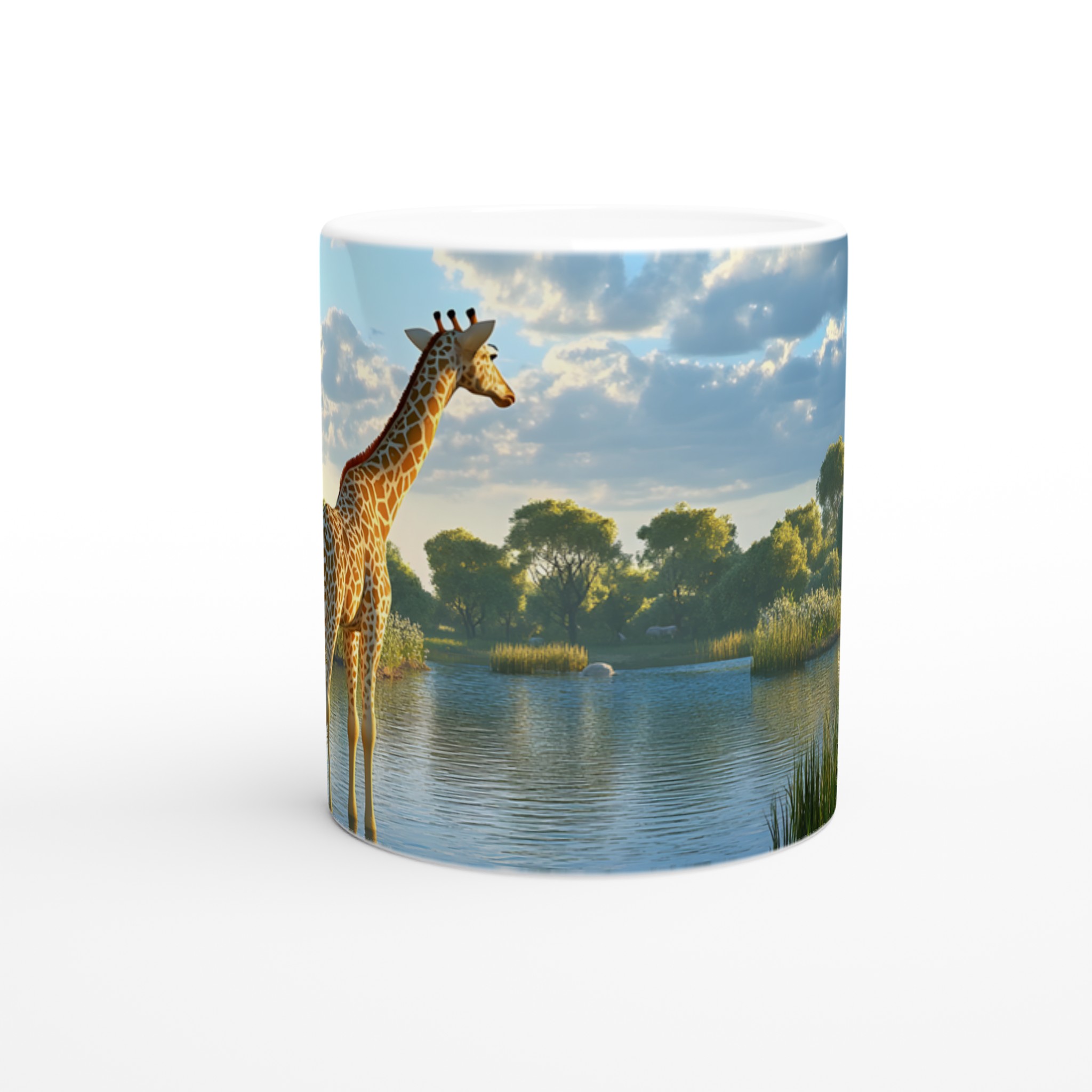 Giraffe i soluppgången – 11oz Keramikmugg med levande Safarimotiv 8 f1b77301-4ba4-4468-bcb9-02ebee479b76