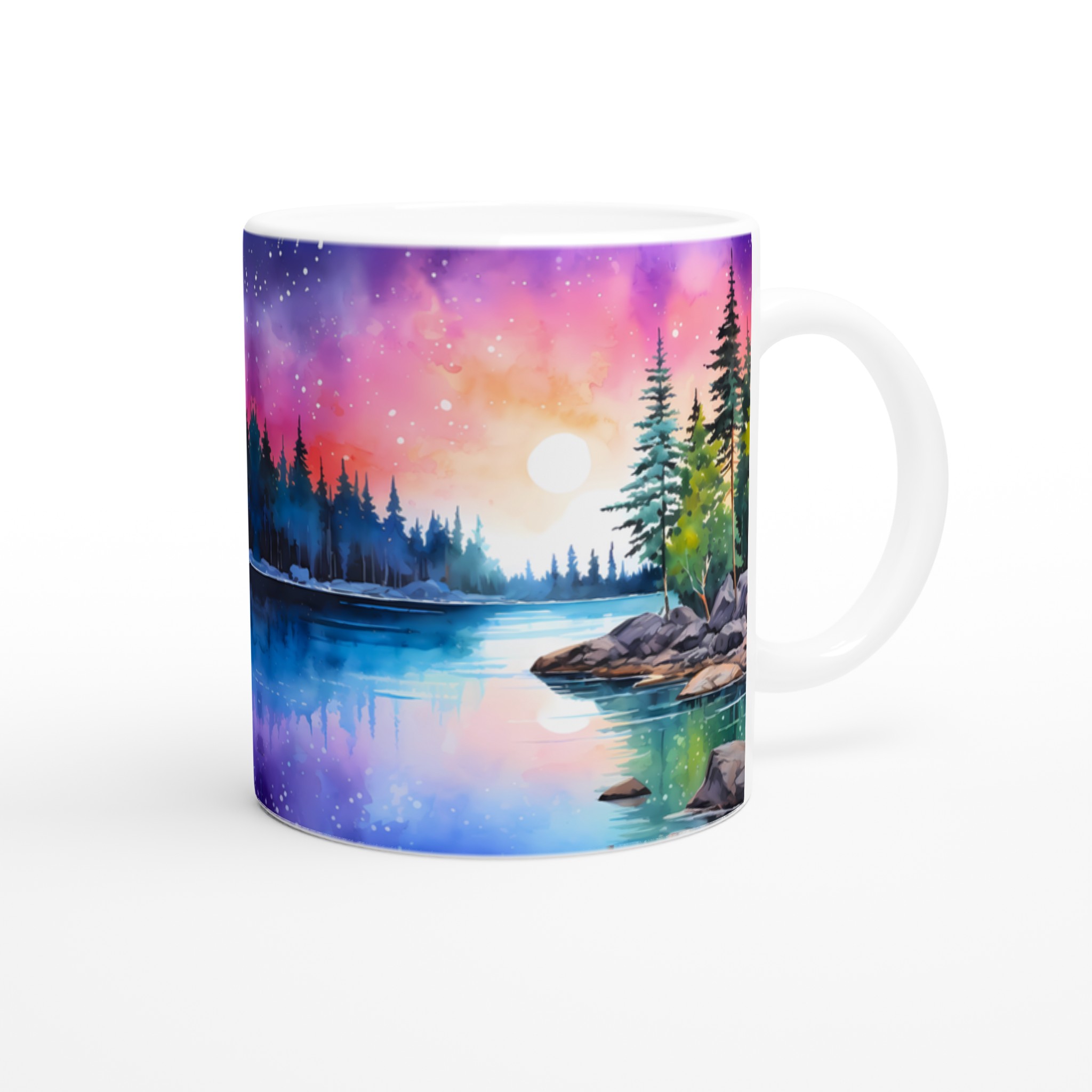 Magisk Skymning Keramikmugg - 11oz, Välj Bland 7 Levande Färger 9 f1c24826-85fc-4987-aa50-38569ac4a580